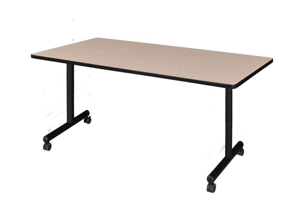Regency MKTRCC6030BE Training Off-white 4-Person Training Table (60-in W x 29-in H)