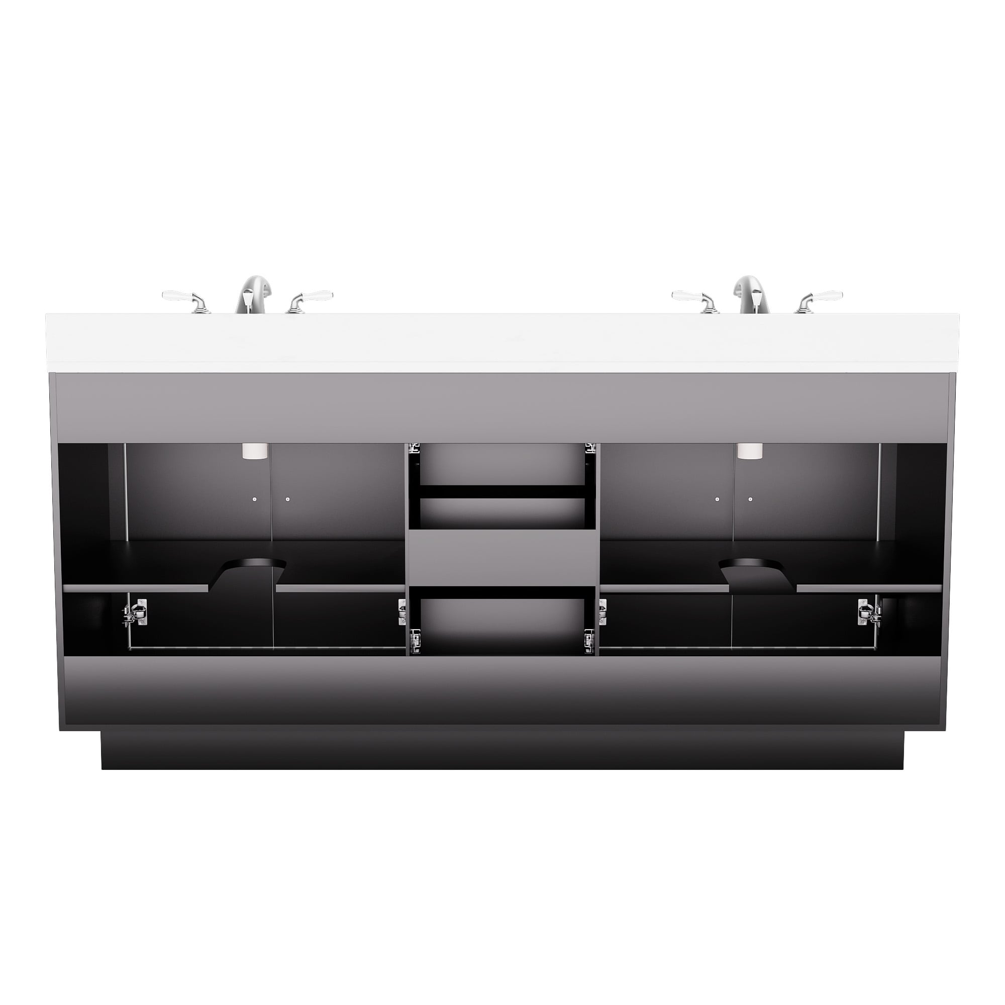 JEAREY YSG-72-WD Bath-Vanity-Combo - View #15