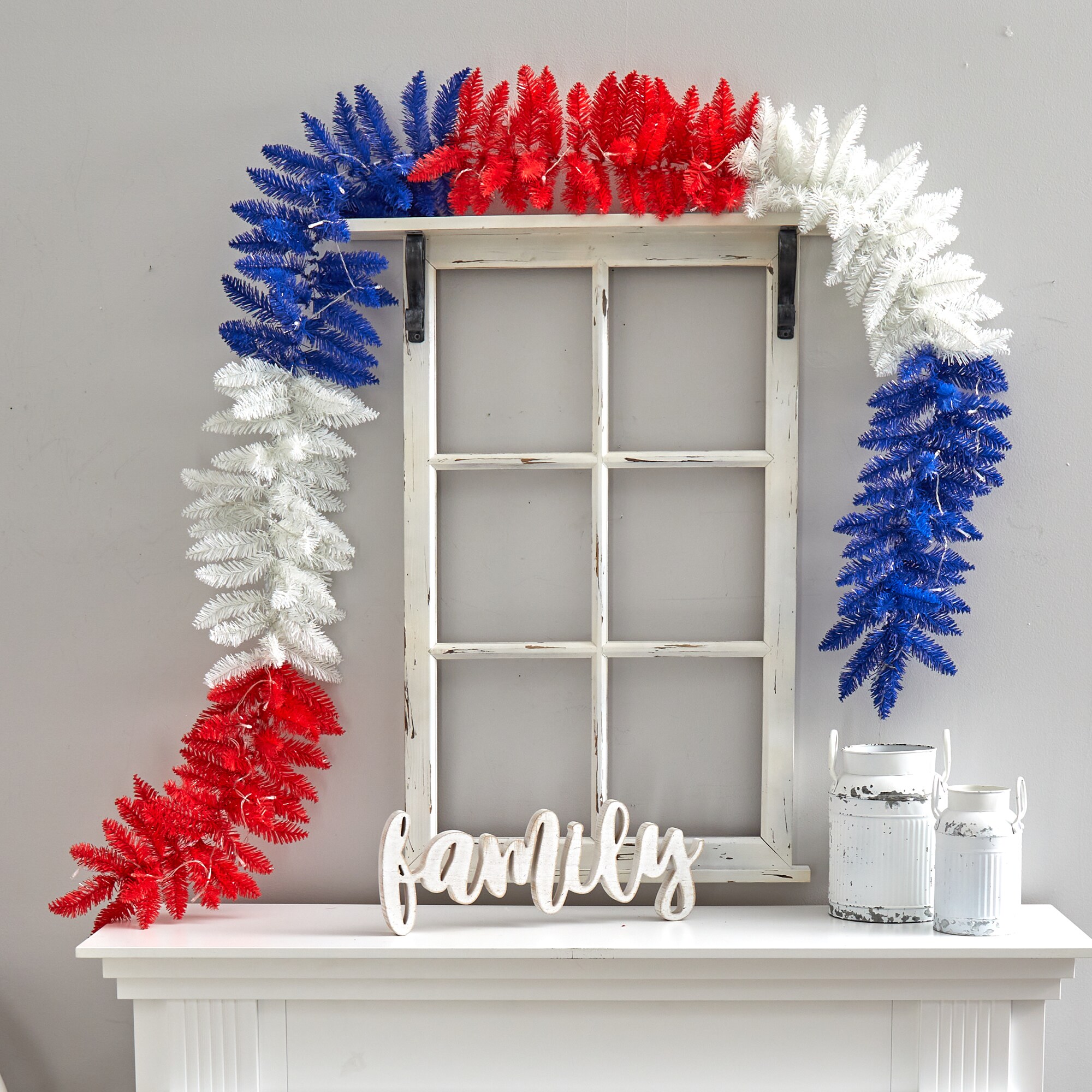 Nearly Natural W1175 Indoor-Fourth-Of-July-Decorations - View #5