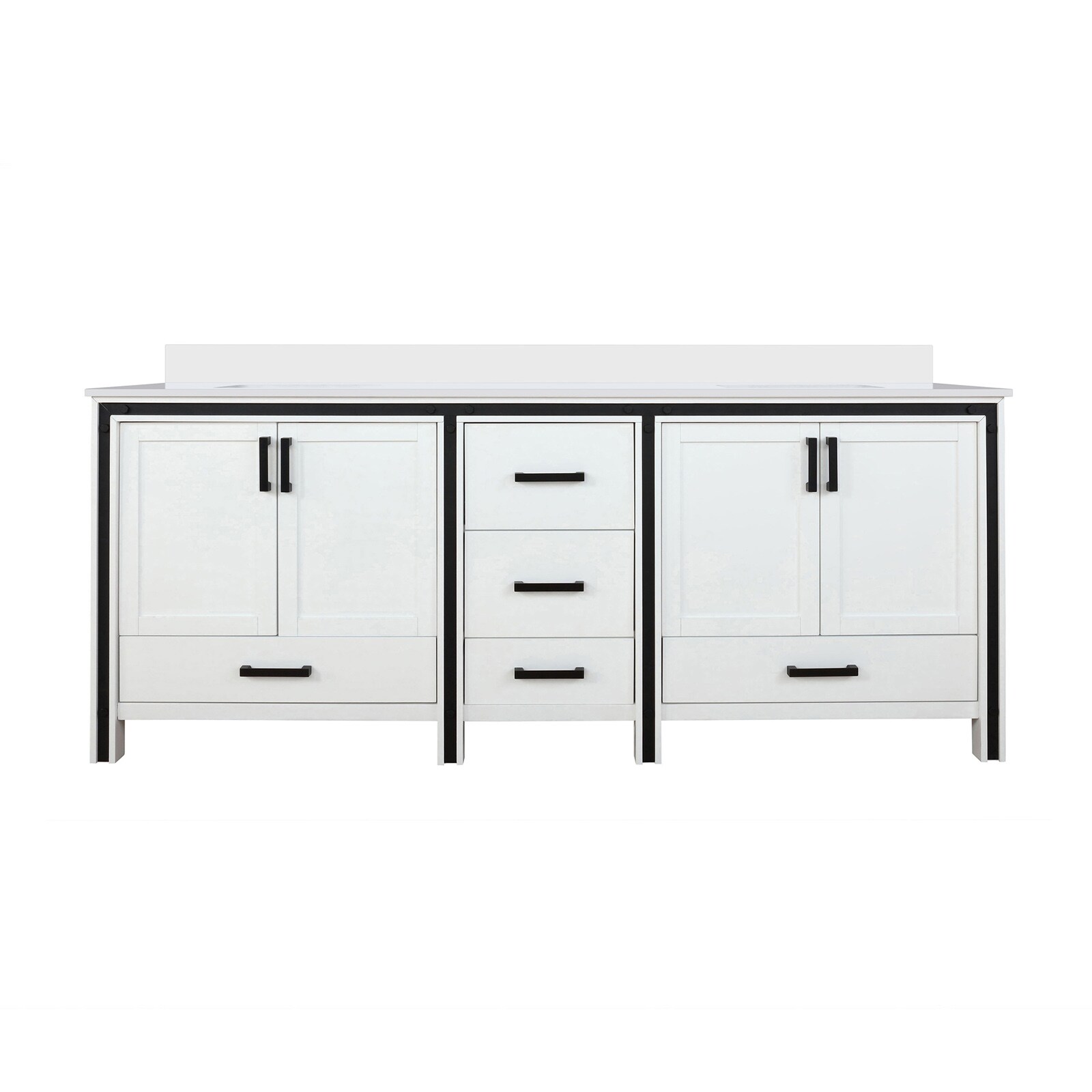 Lexora LVZV84DA200 Bath-Vanity-Combo - View #2