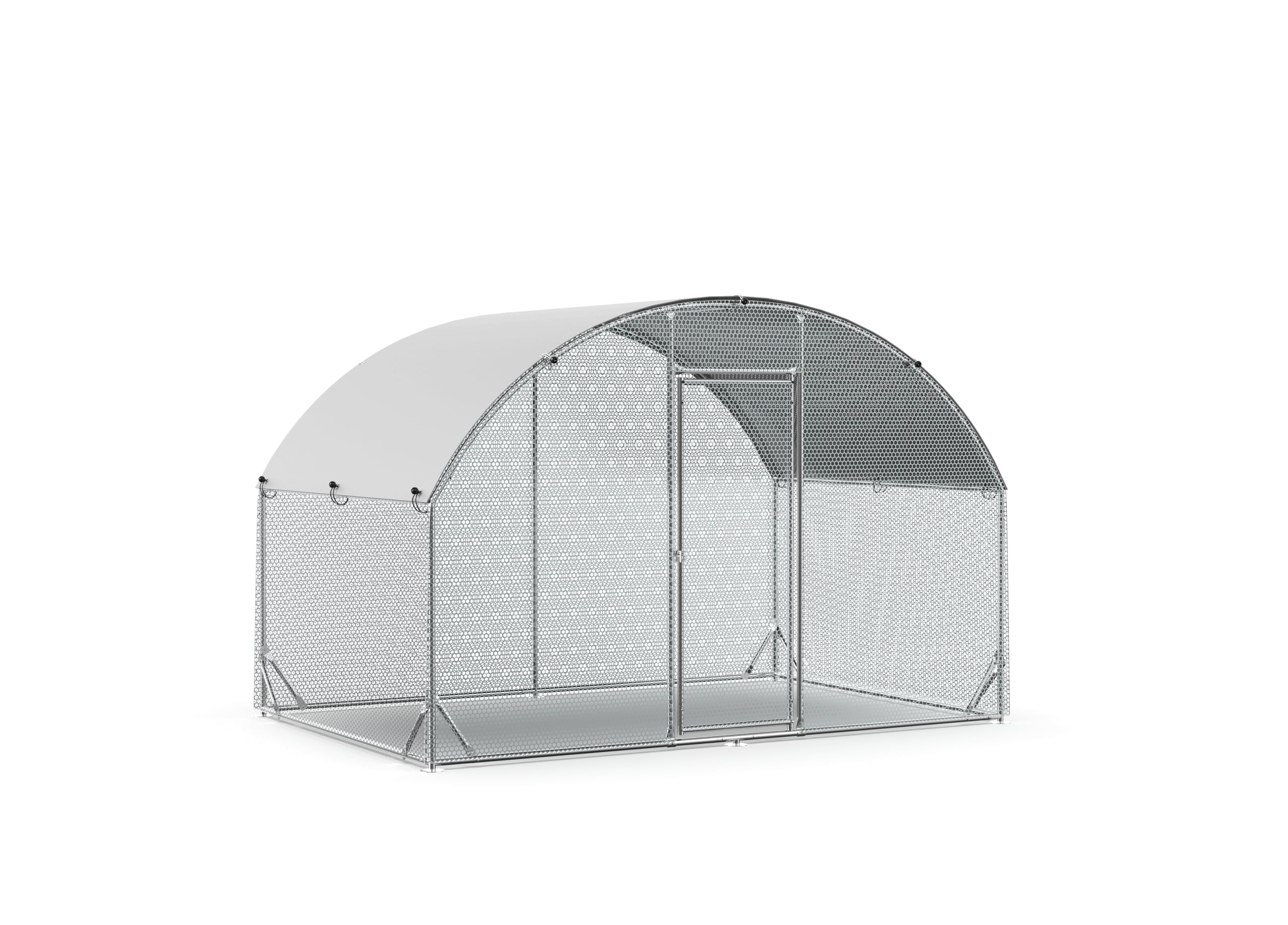 Maocao Hoom JL120209 Silver Metal Chicken coop