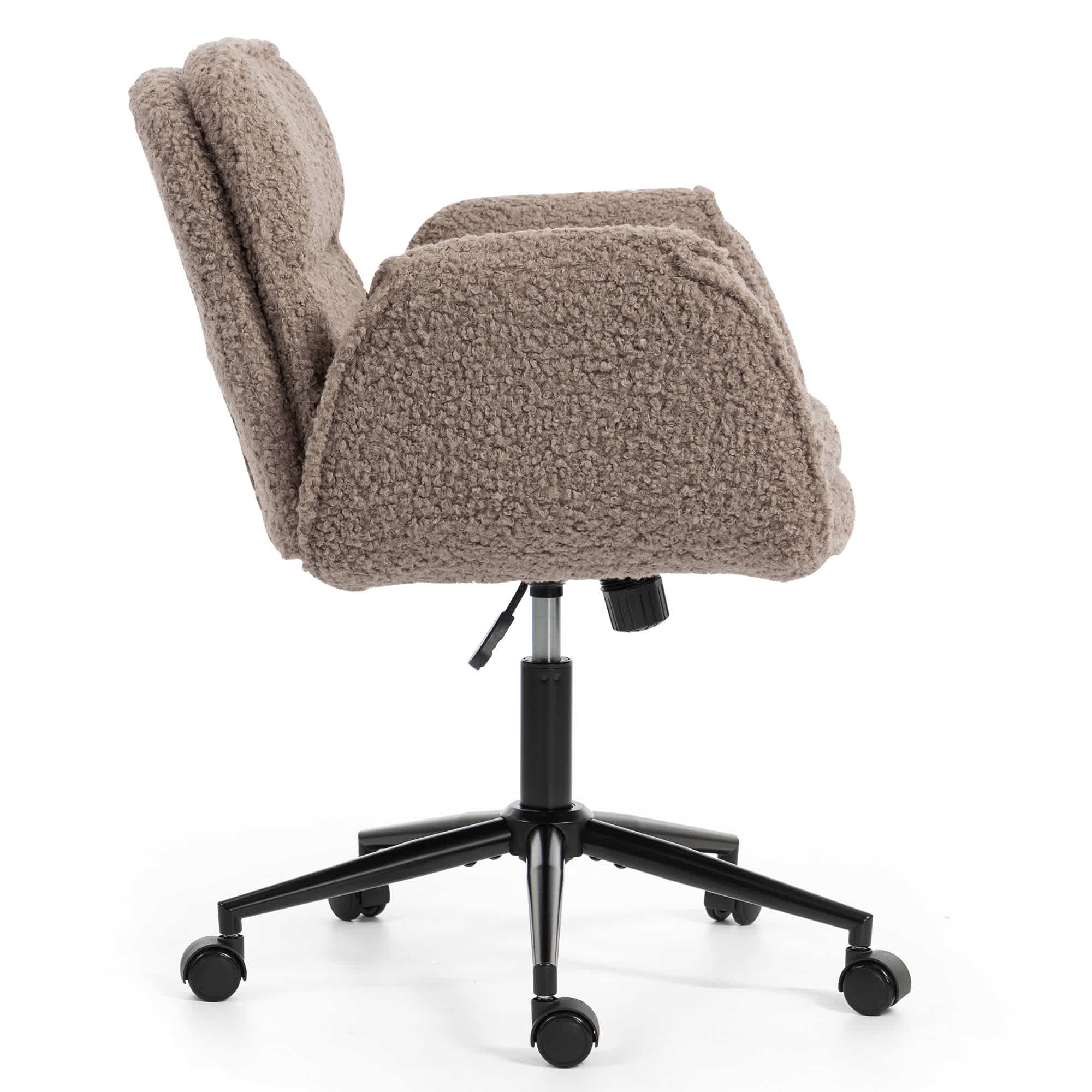 Rbied Criss Cross Chair Adjustable Armrests & Wheels Ergonomic Backrest ...