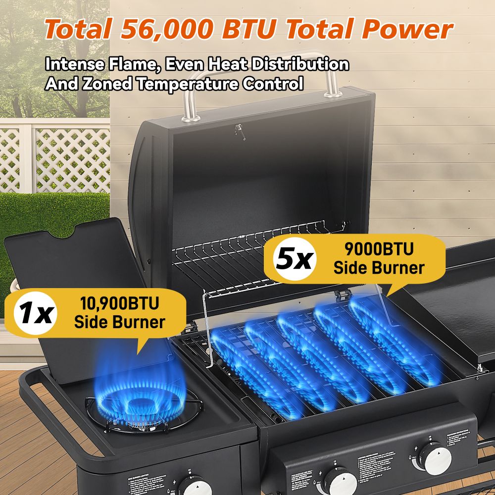 YOSIMFUR DJ-W1820P361752 Gas-Grill - View #2