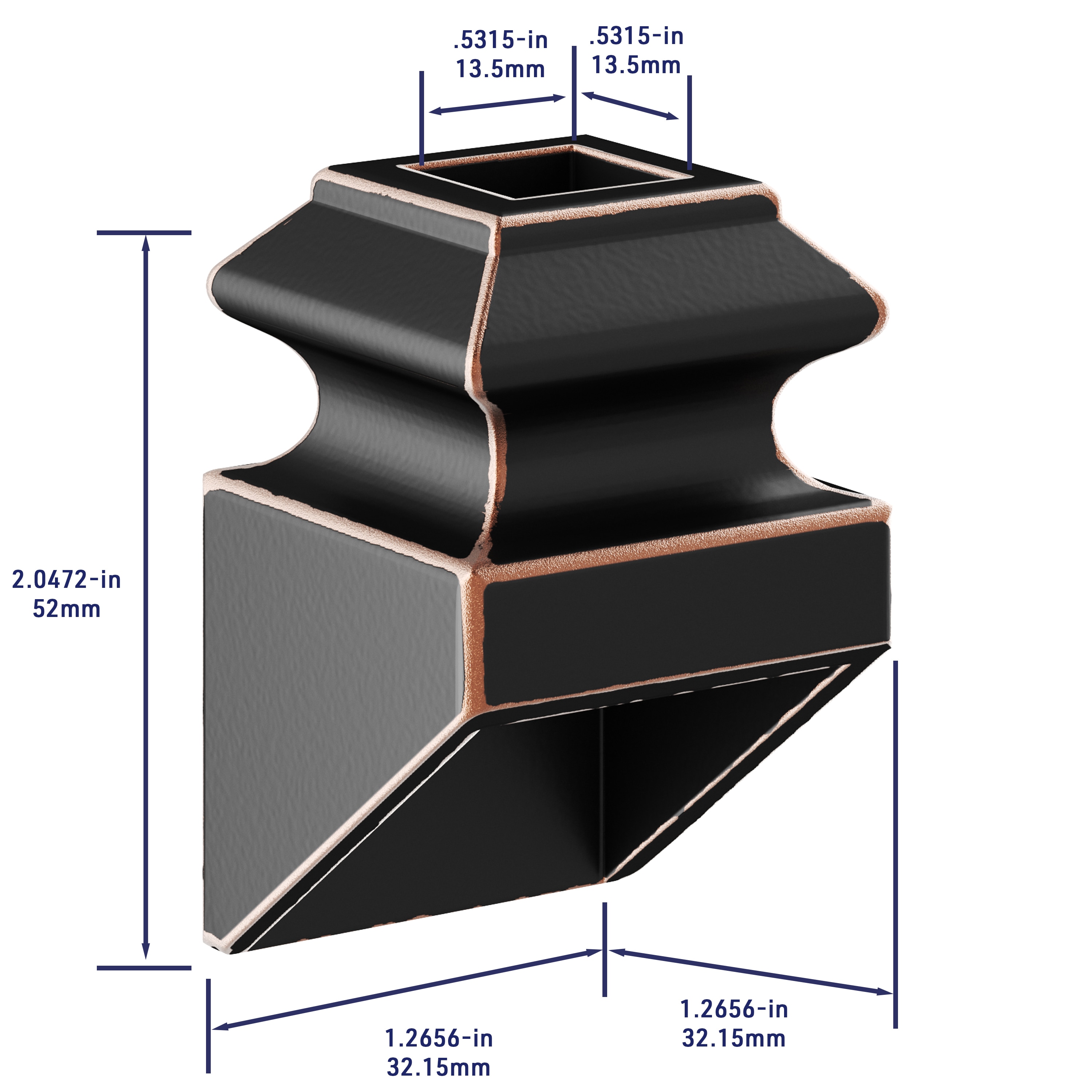 Crown Heritage 4983821RC Interior-Stairpart-Balusters - View #2