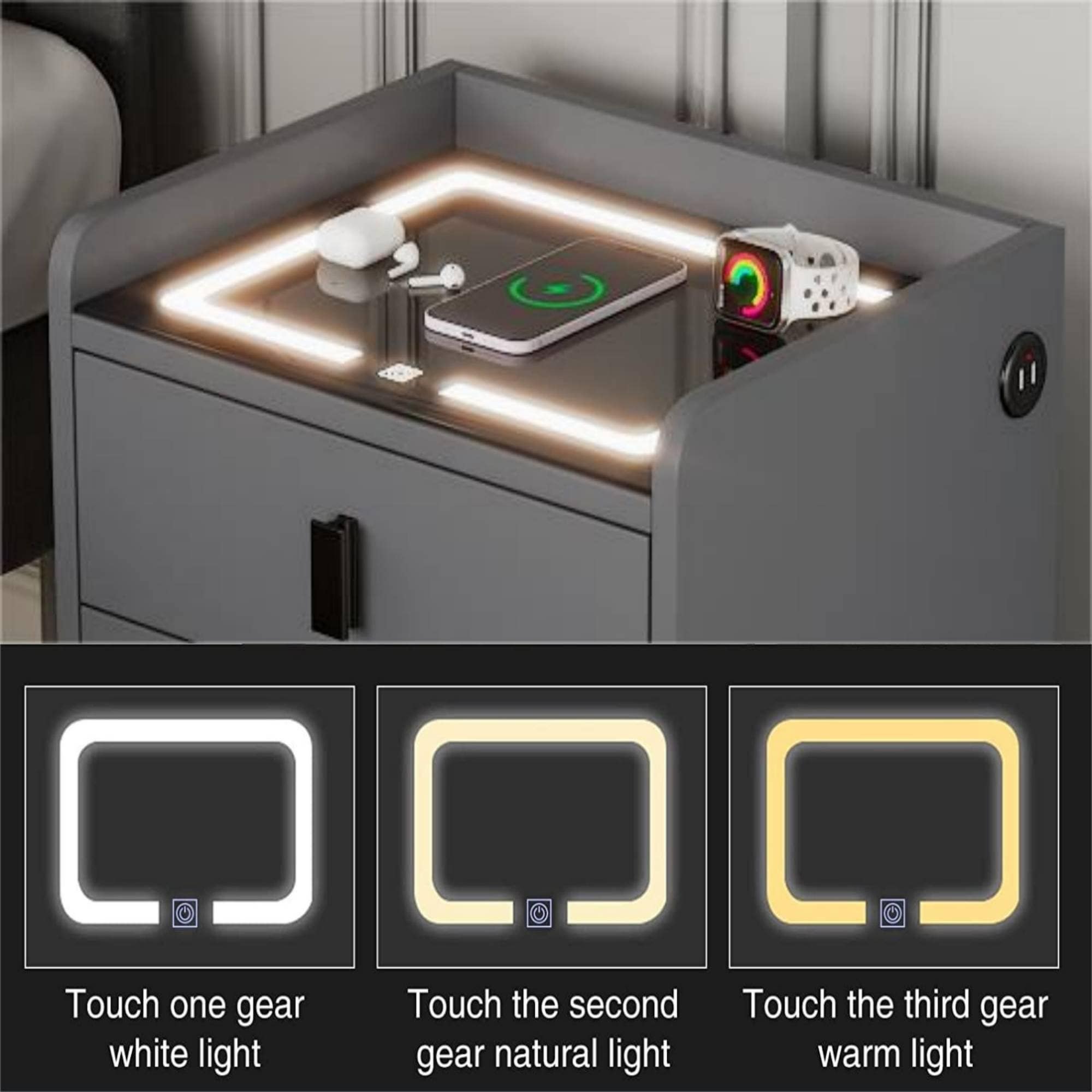 Yiekholo LL-998AAE nightstands - View #4