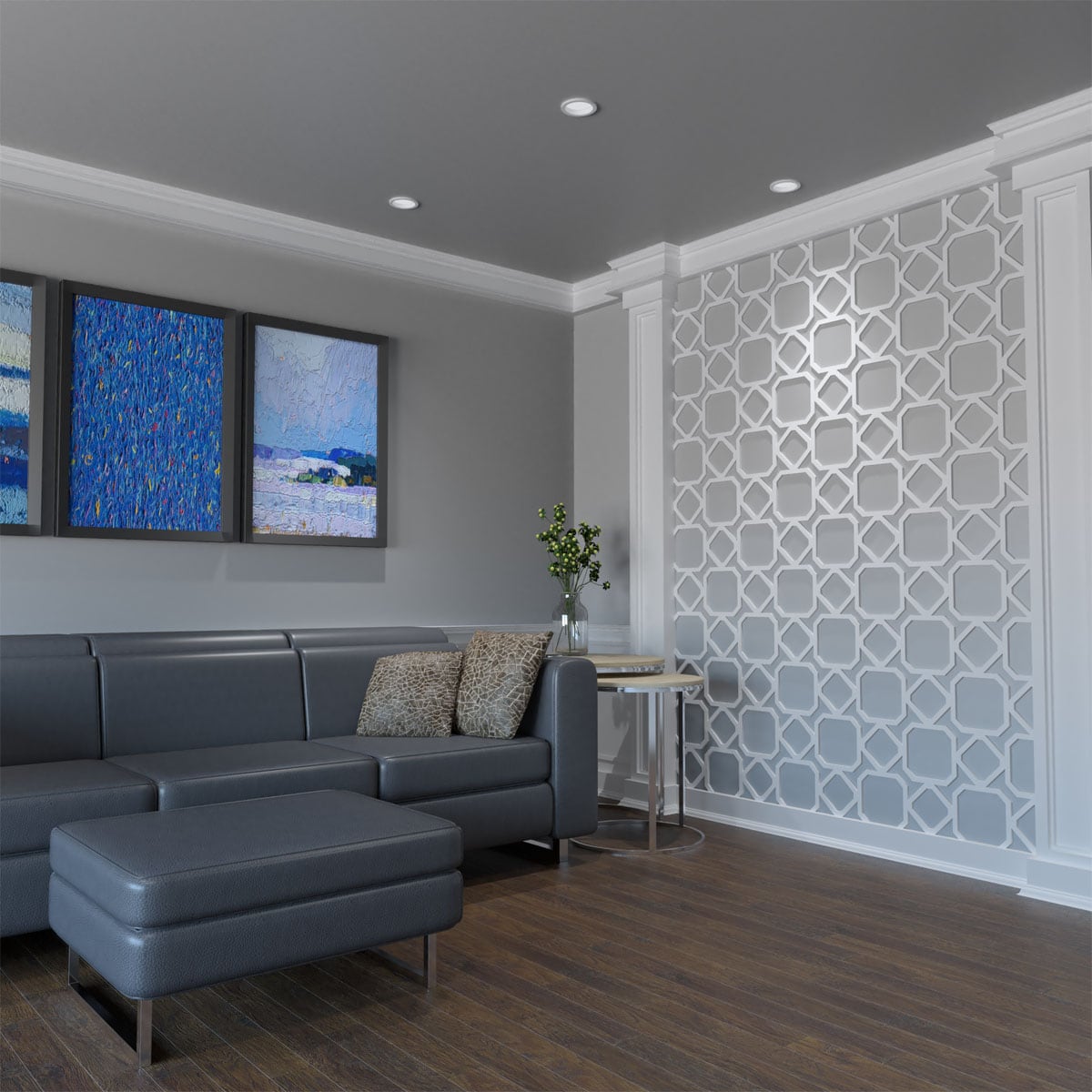 Ekena Millwork WALP08X08LKH Wall-Panels - View #3