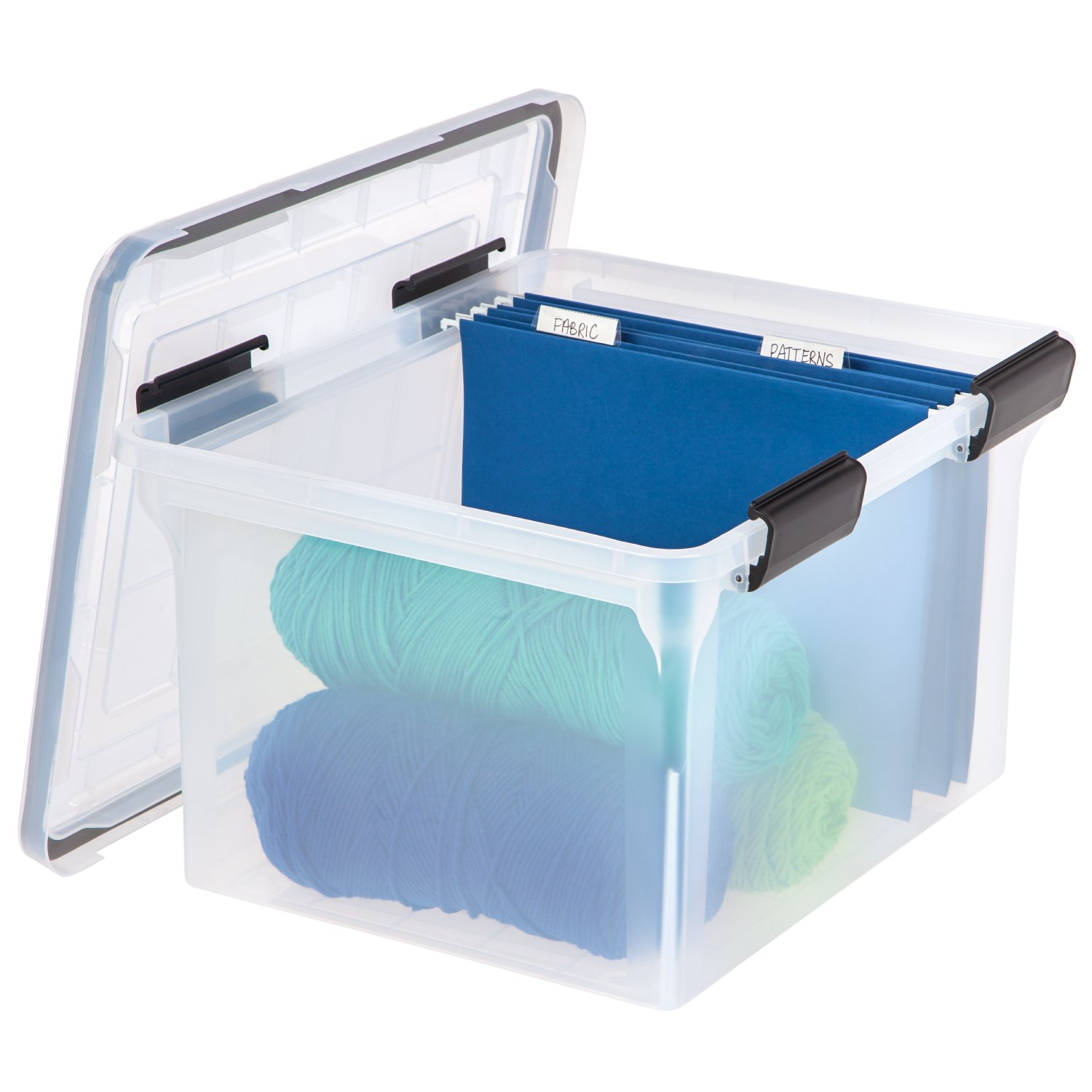 IRIS 585250 Plastic-Storage-Totes - View #3