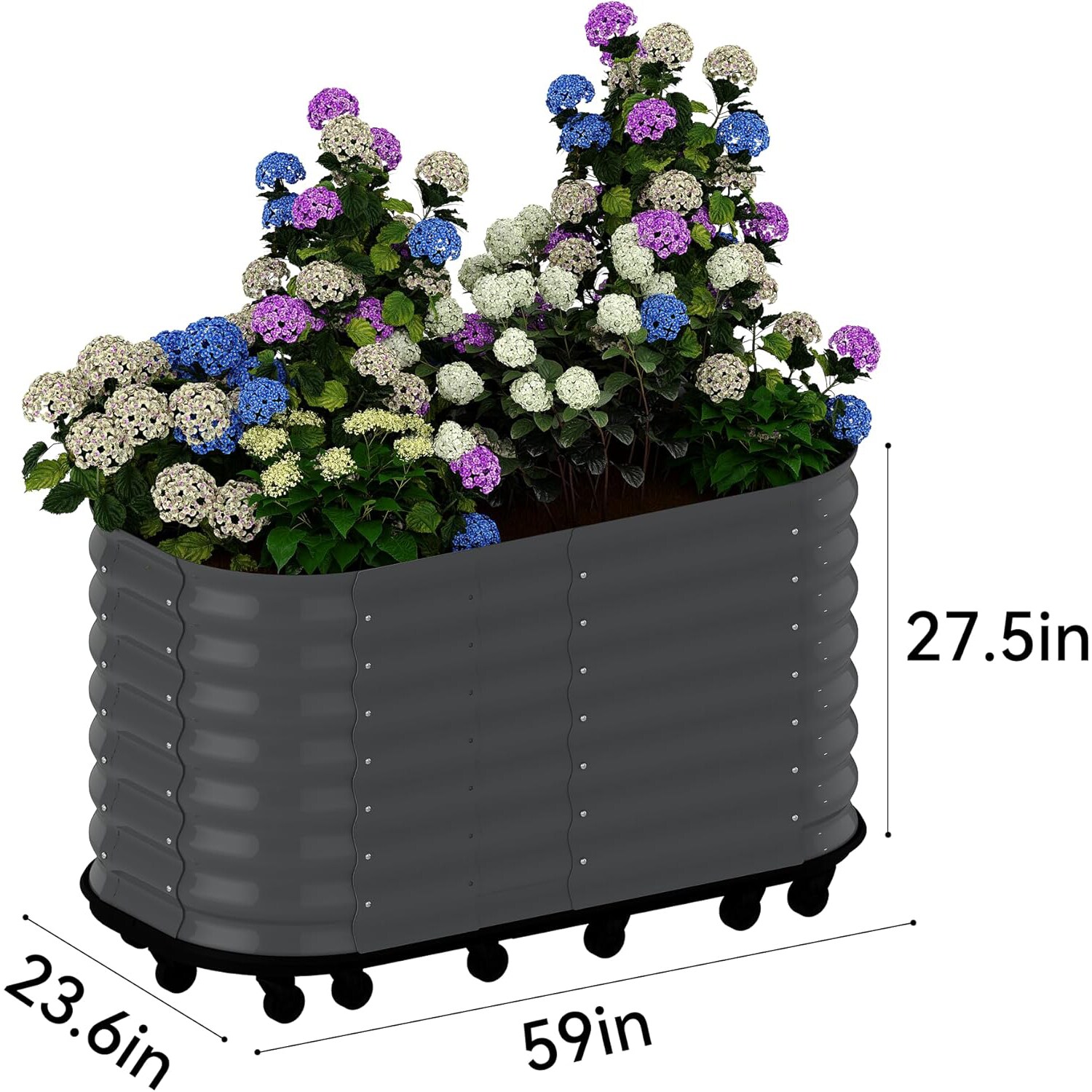 Der Rose LMXPHO-3496-0910SNG4 Raised-Garden-Beds - View #7