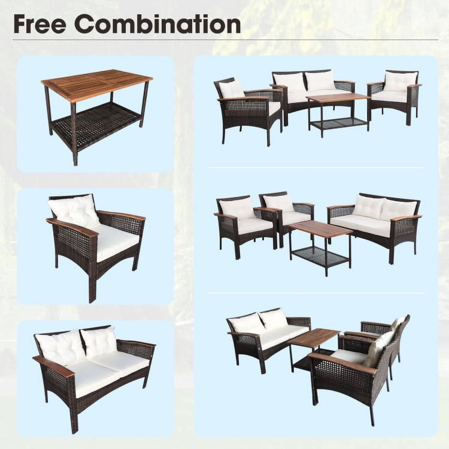 VERYKE 5354821547837 Patio-Conversation-Sets - View #7