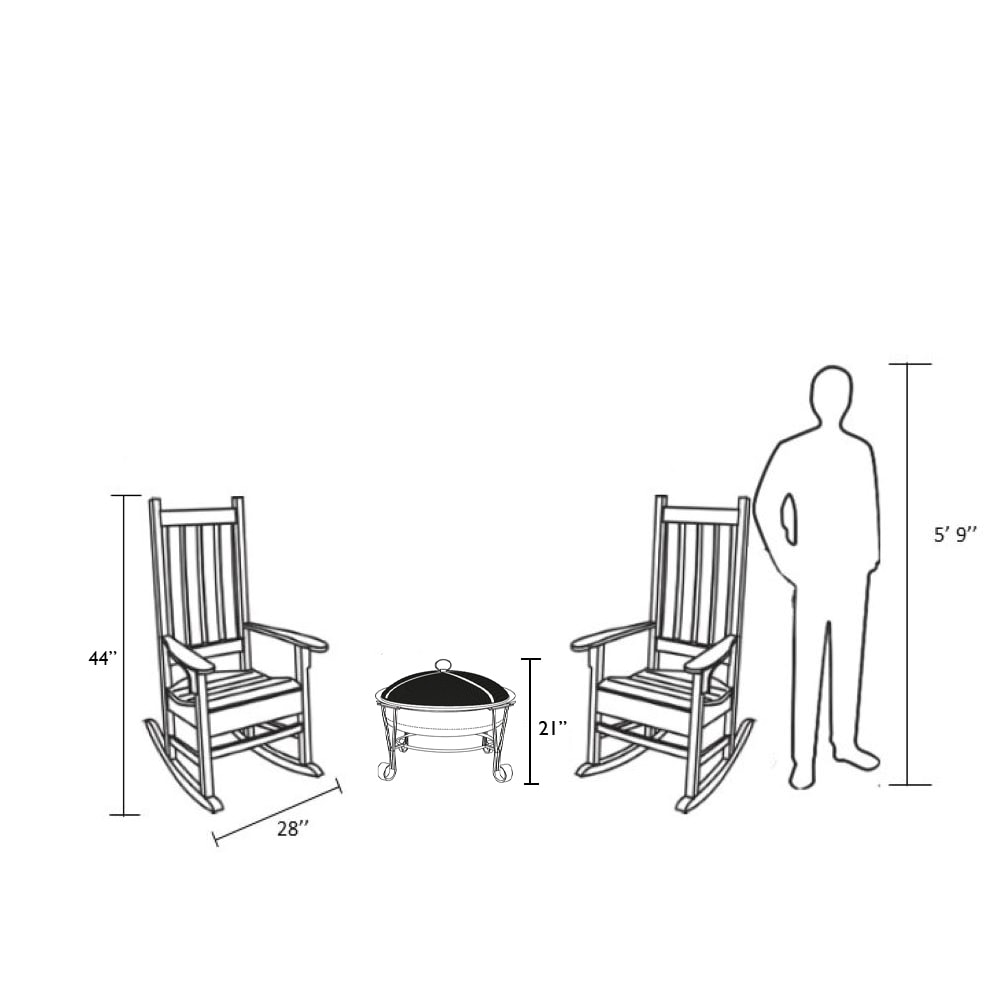 Fire Sense 62665 Outdoor-Woodburning-Firepits - View #12