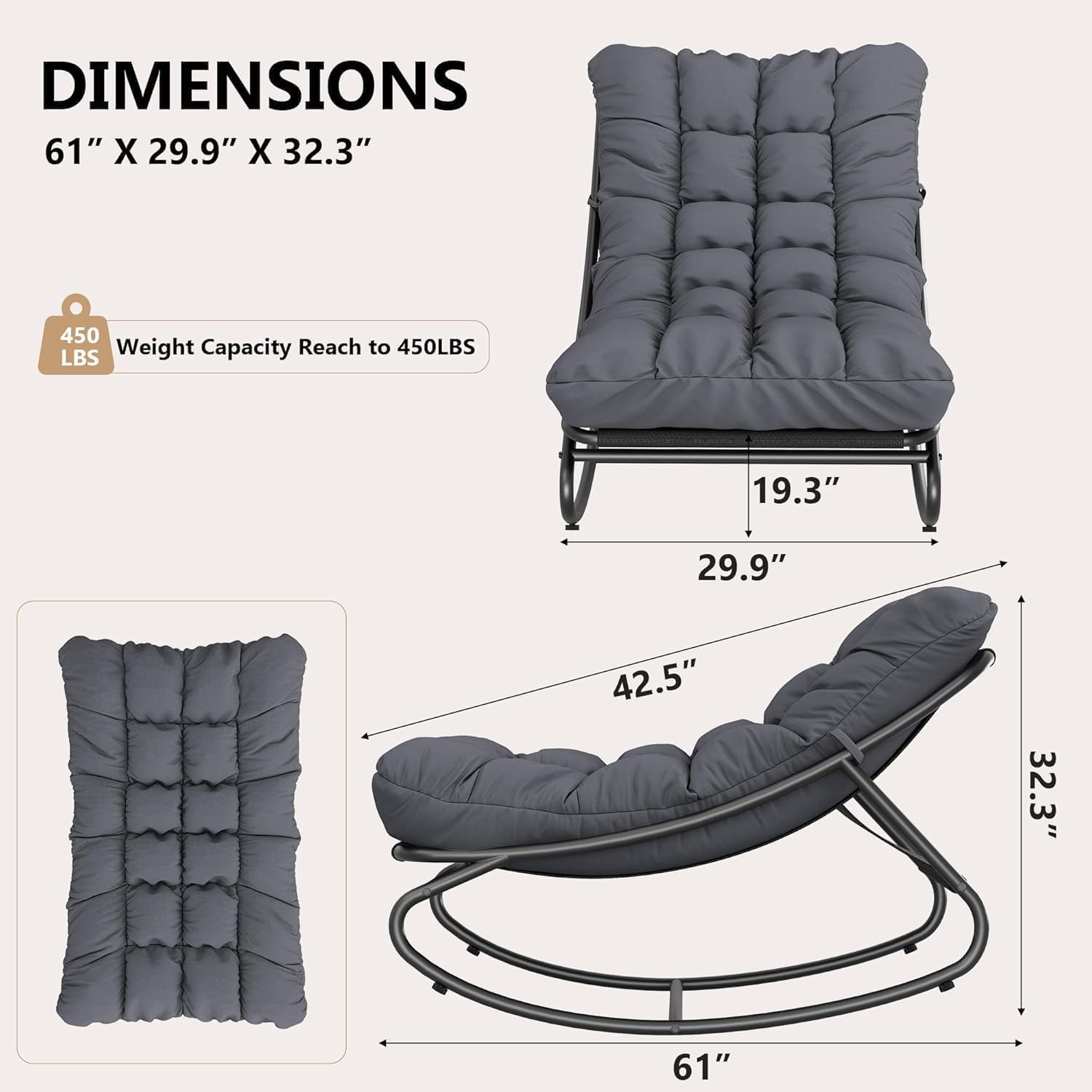 Garvee 261004LA0000125 Patio-Chairs - View #5