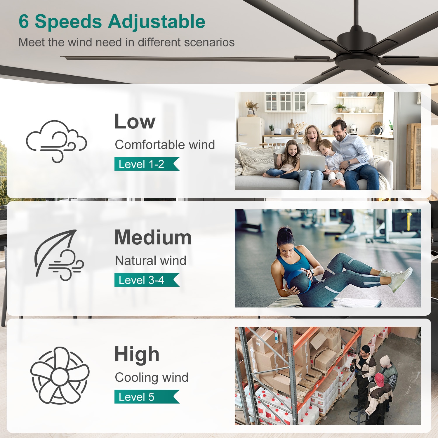 Breezary 29016-BK Ceiling-Fans - View #7