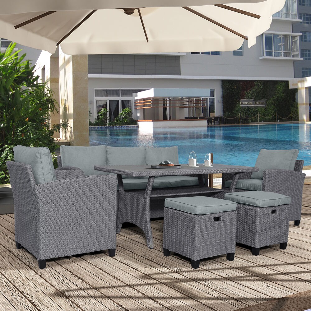 ModernLuxe L-SP100236AAE Patio-Dining-Sets - View #3