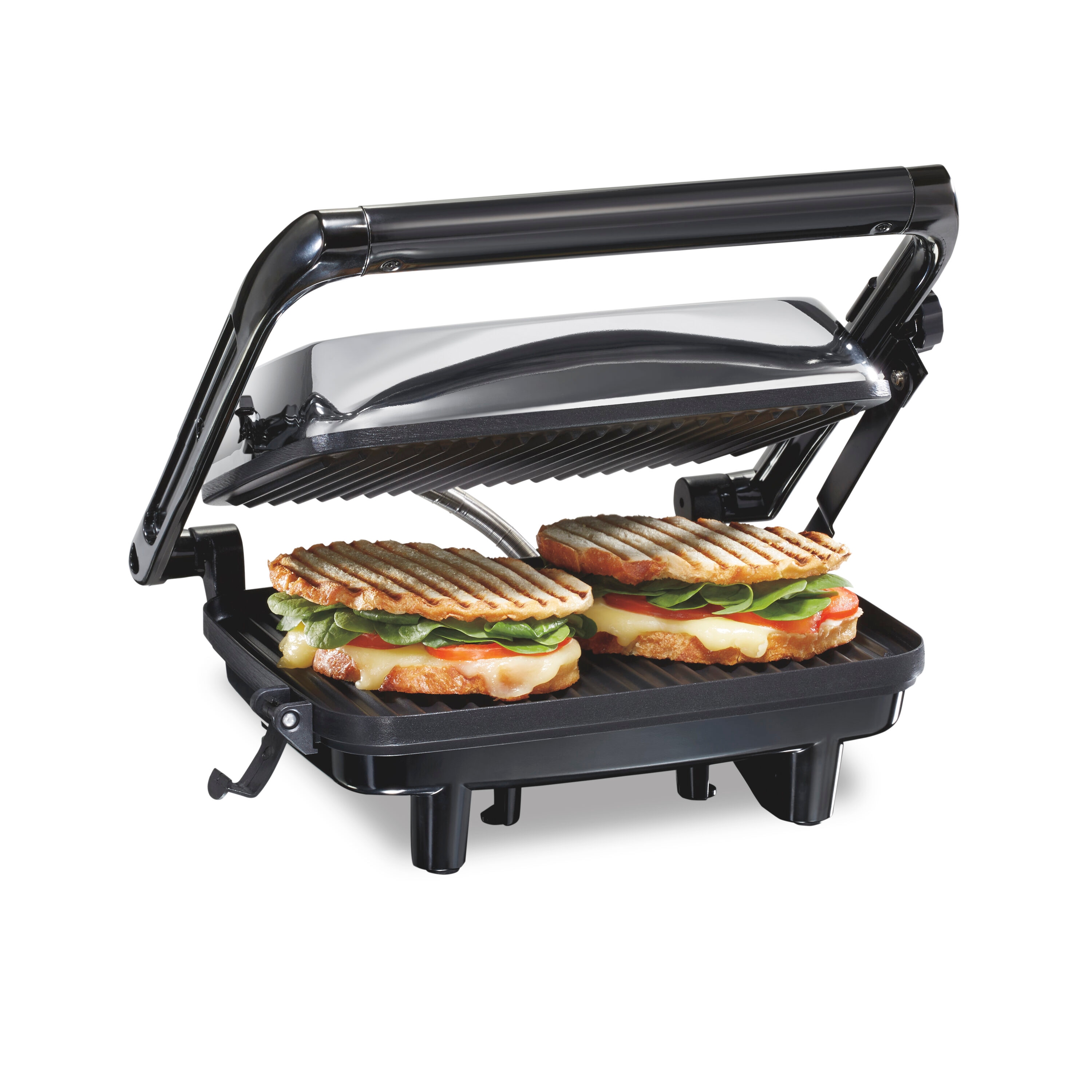 Hamilton Beach 25460A Non-Stick Indoor Panini grill ( Fixed Plate )