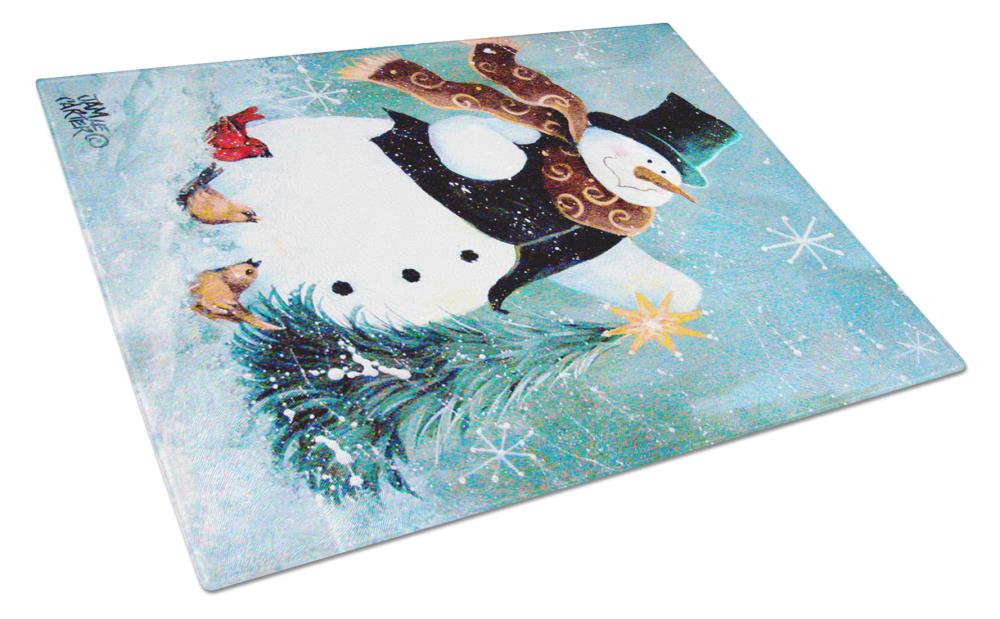 Caroline's Treasures 11.25-in L x 15.75-in W Glass Cutting Board at ...