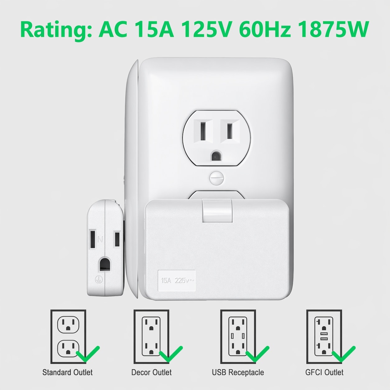 Aoibox LAB1GGBV Power-Outlet-Taps - View #4