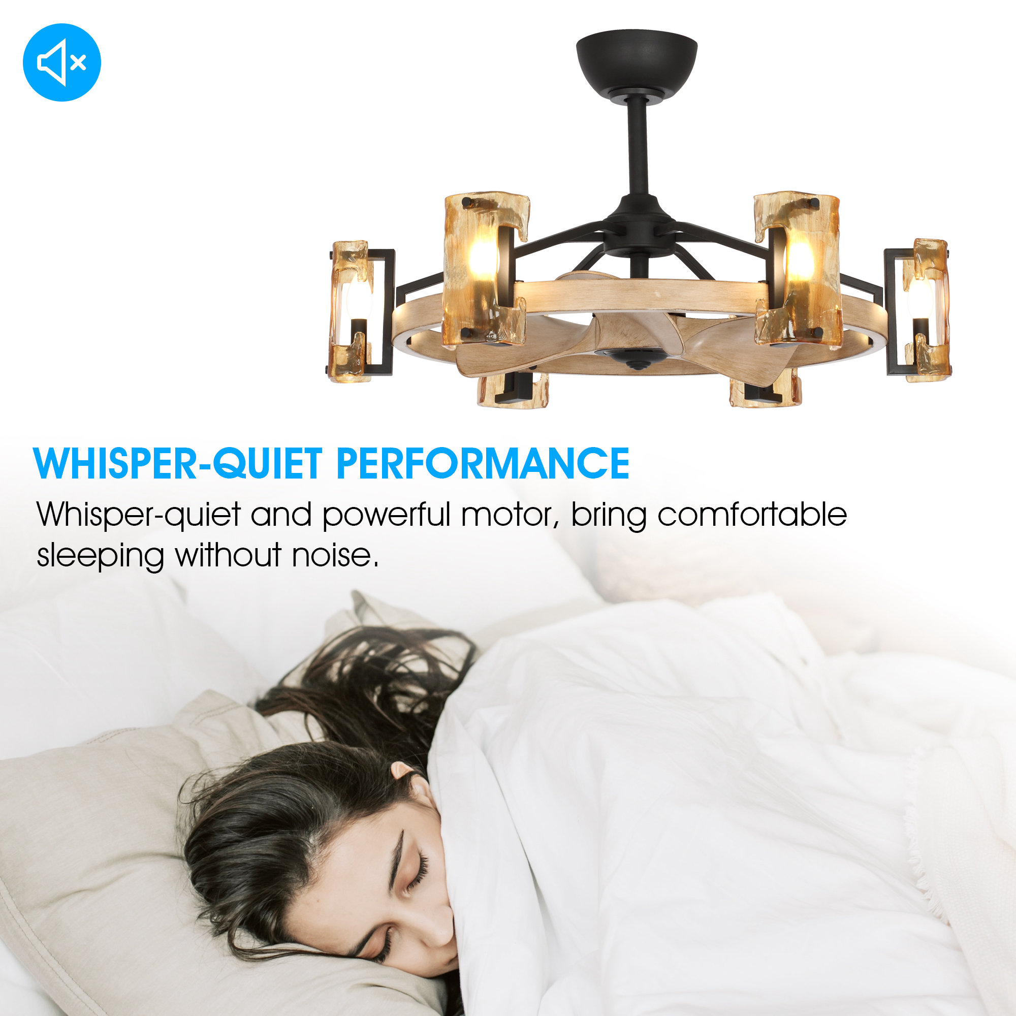 Parrot Uncle BBA829006CA-WOOD Ceiling-Fans - View #8