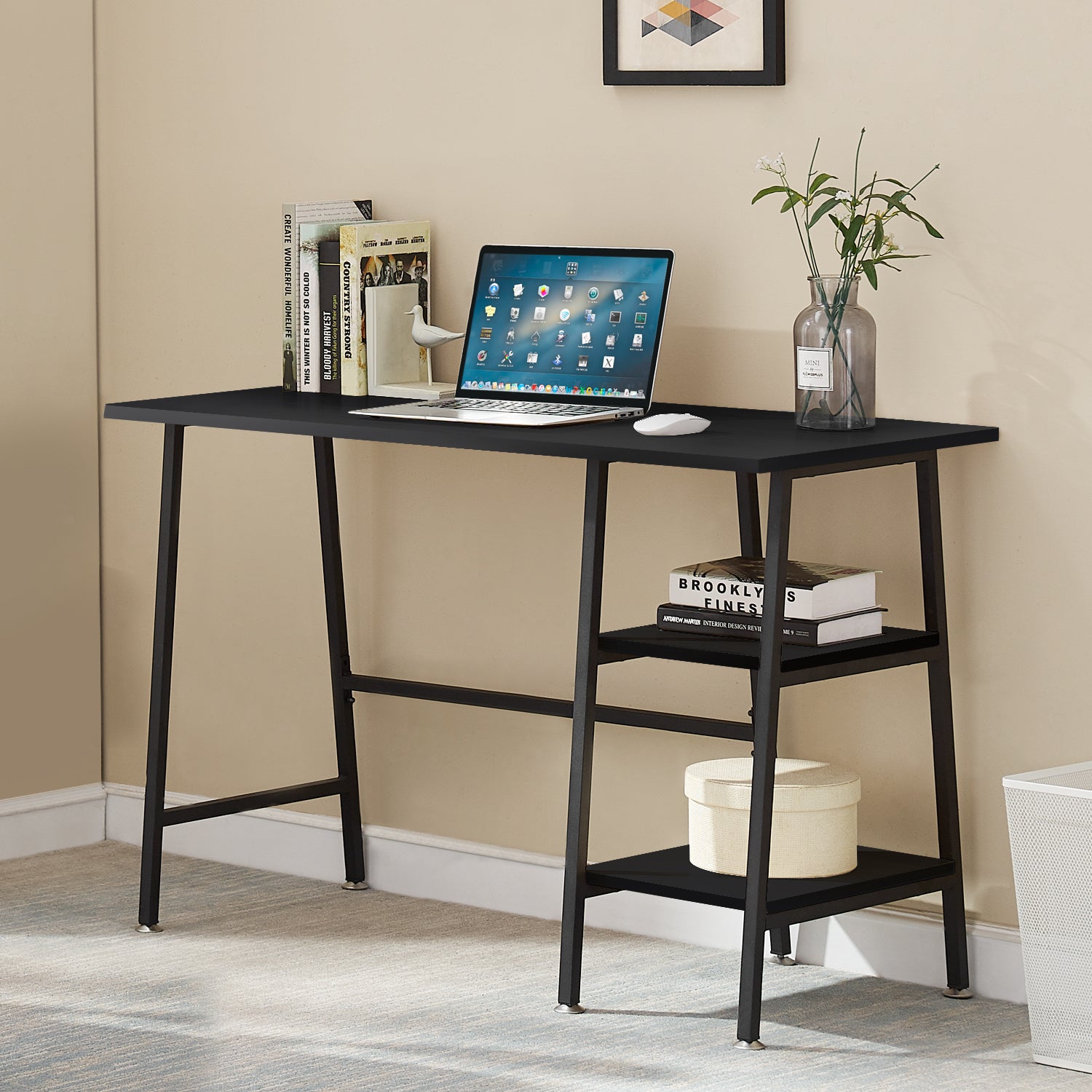 Vecelo LOE-DC-CD01-BLK desks - View #3