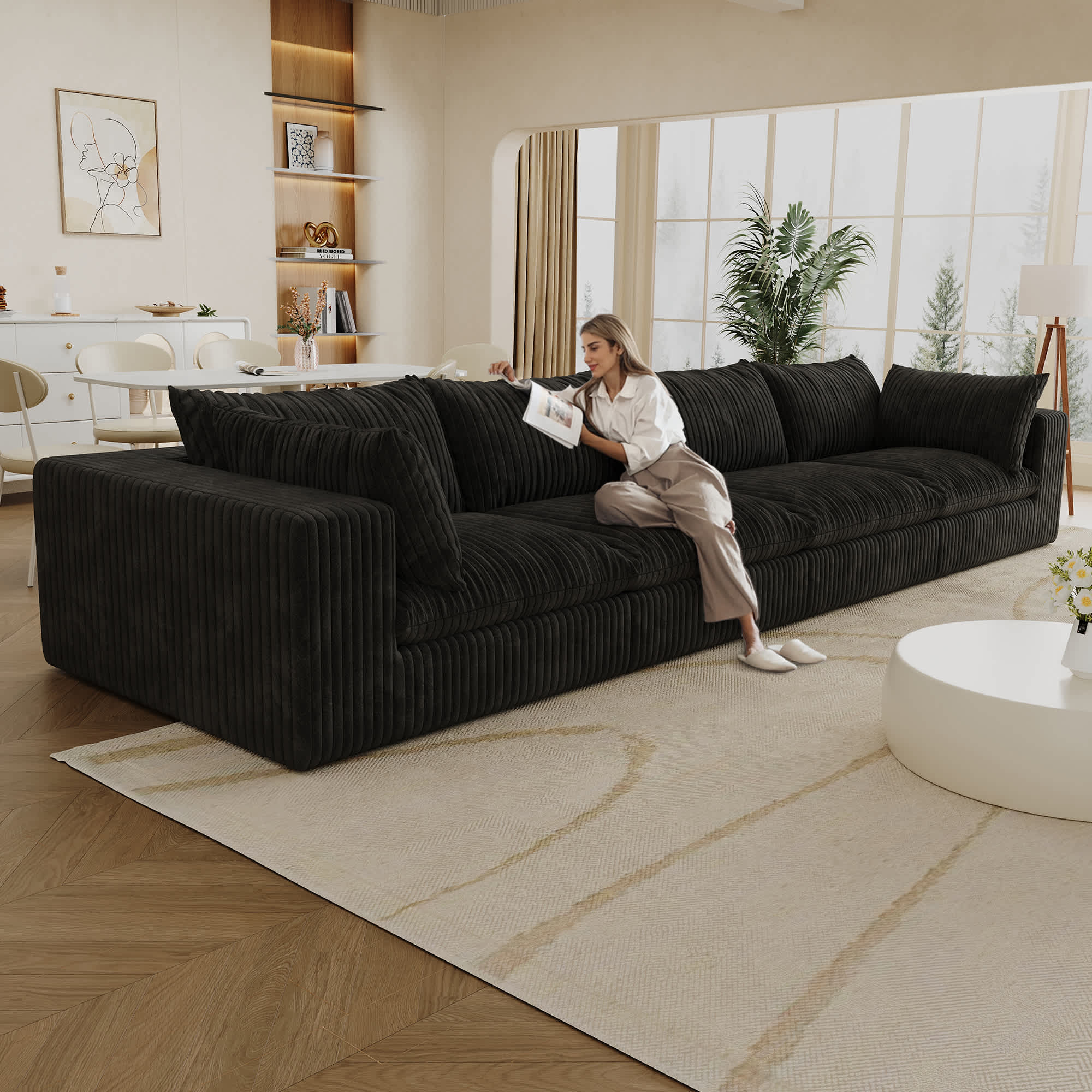 Misty Moon FXLW0403-S00074 Sofas-Loveseats - View #3