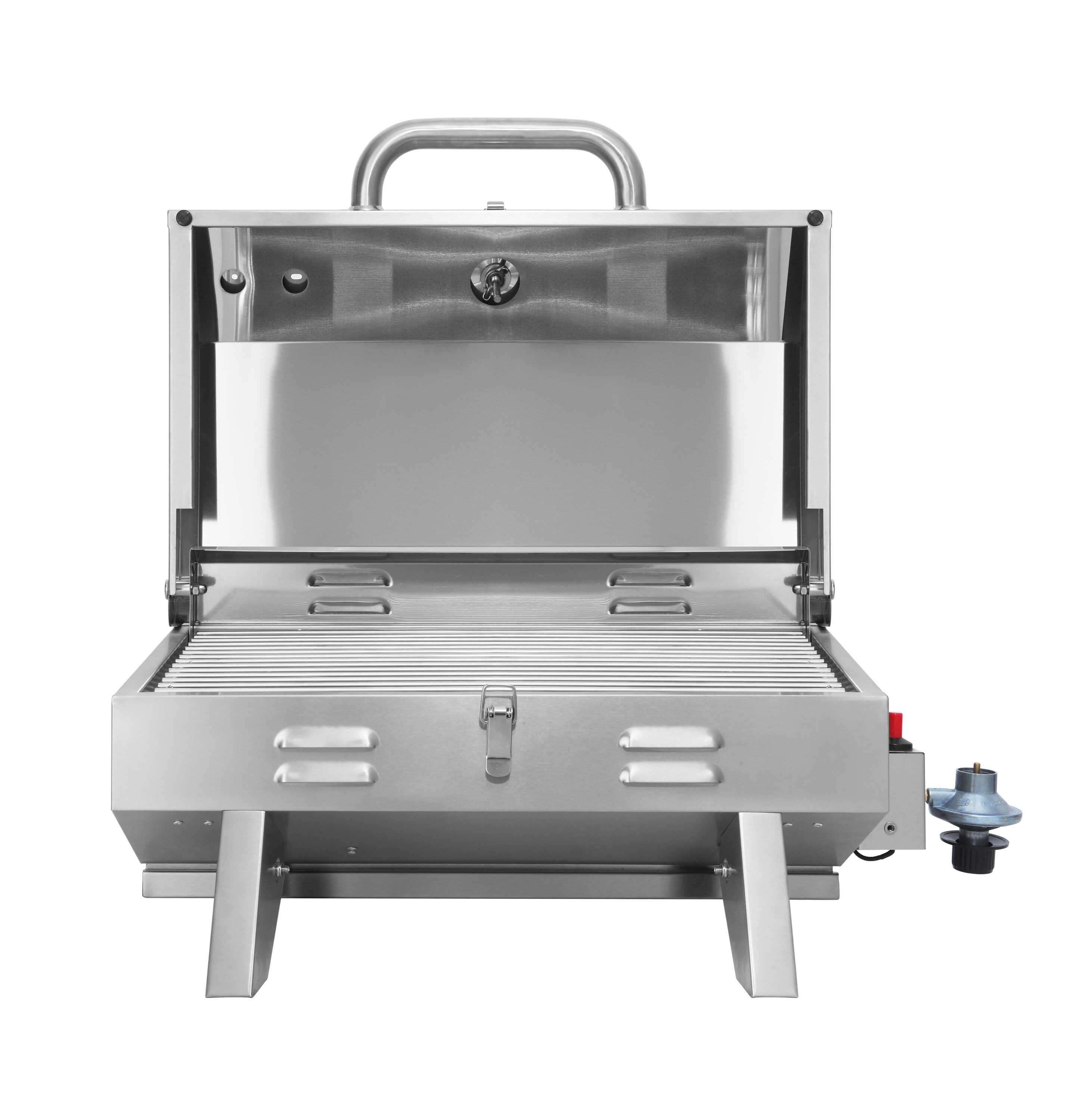 DURO Stainless Steel 1-Burner Liquid Propane Gas Grill in the Gas ...