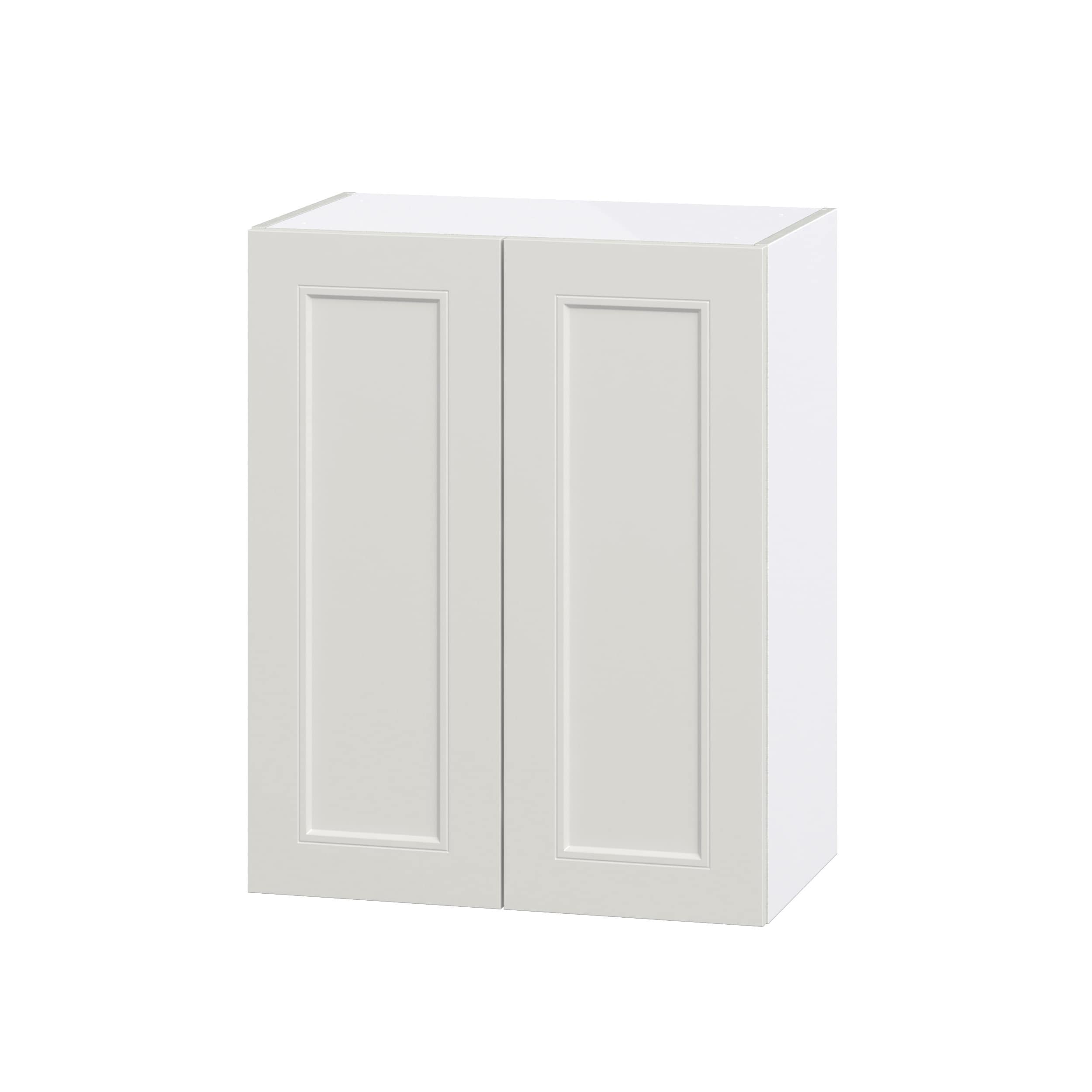 Hugo&Borg Belcourt 30-in W x 20-in H x 24-in D Gray Painted Wall Fully Assembled Cabinet (Recessed Panel Shaker Door Style)