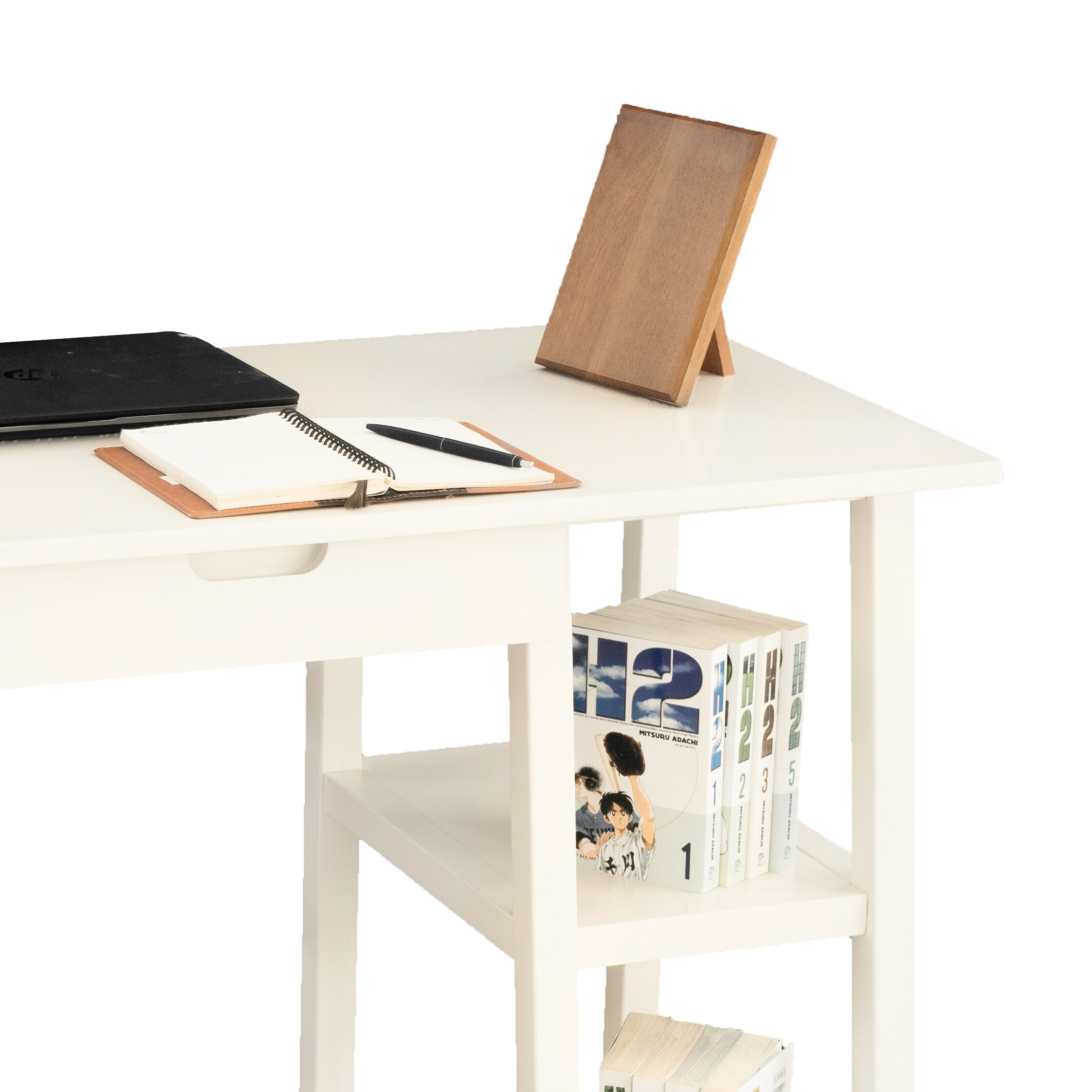 adachi solid wood desk