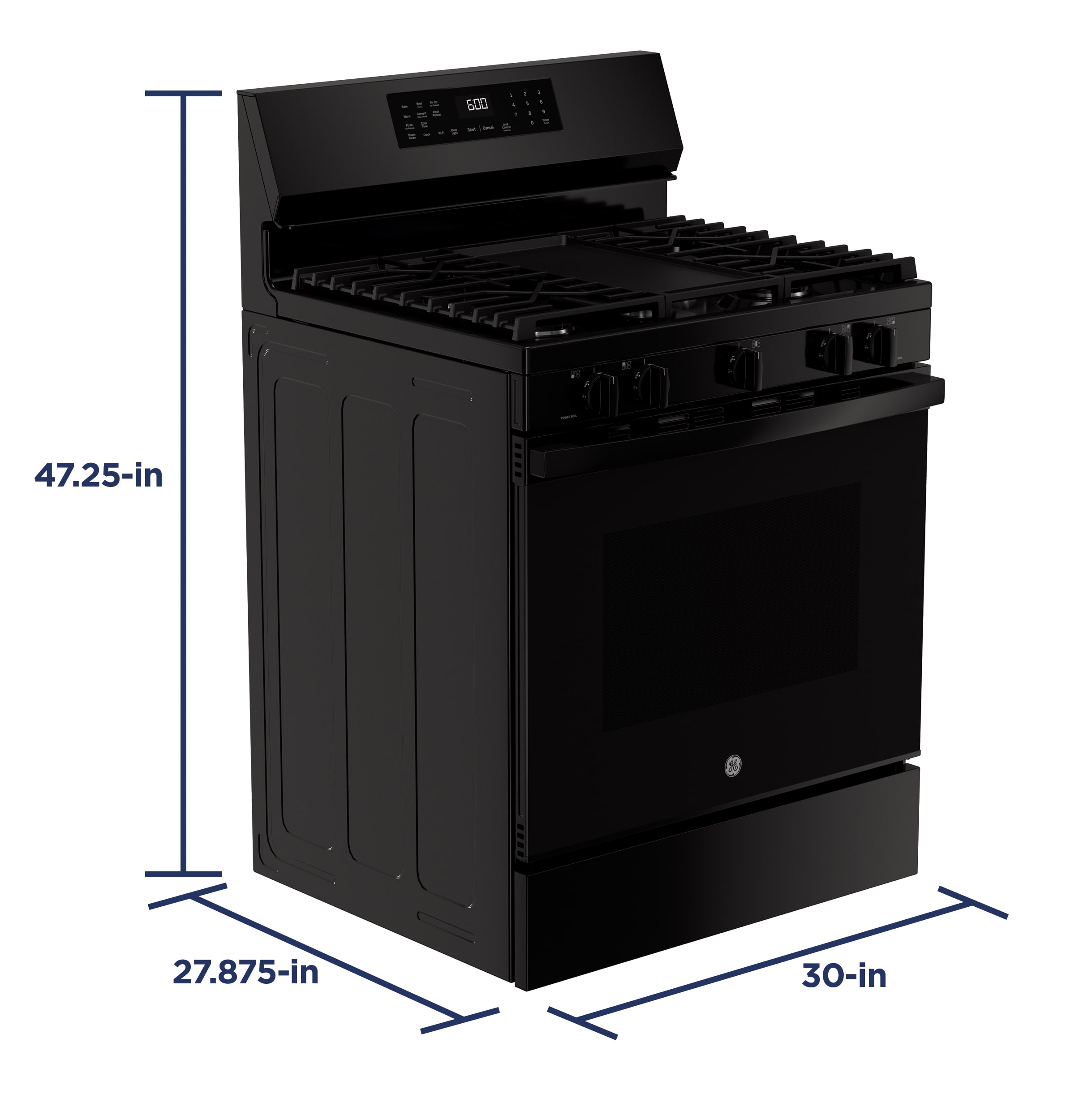 GE GGF600AVBB Freestanding-Gas-Ranges - View #18