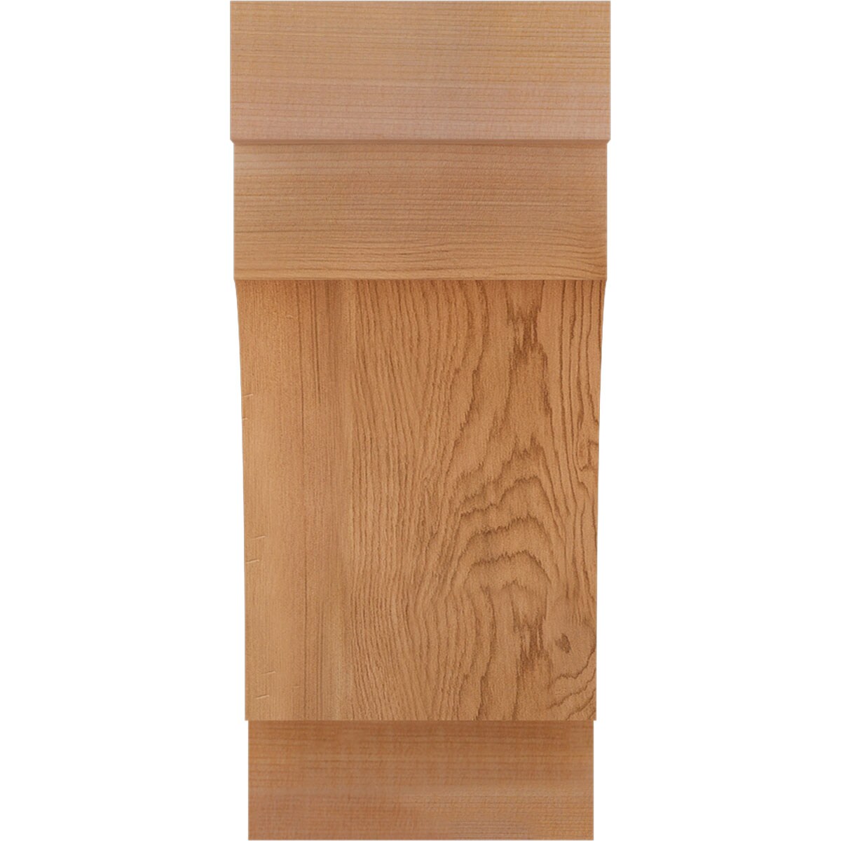 Ekena Millwork COR06X06X14MED00RWR corbels - View #2