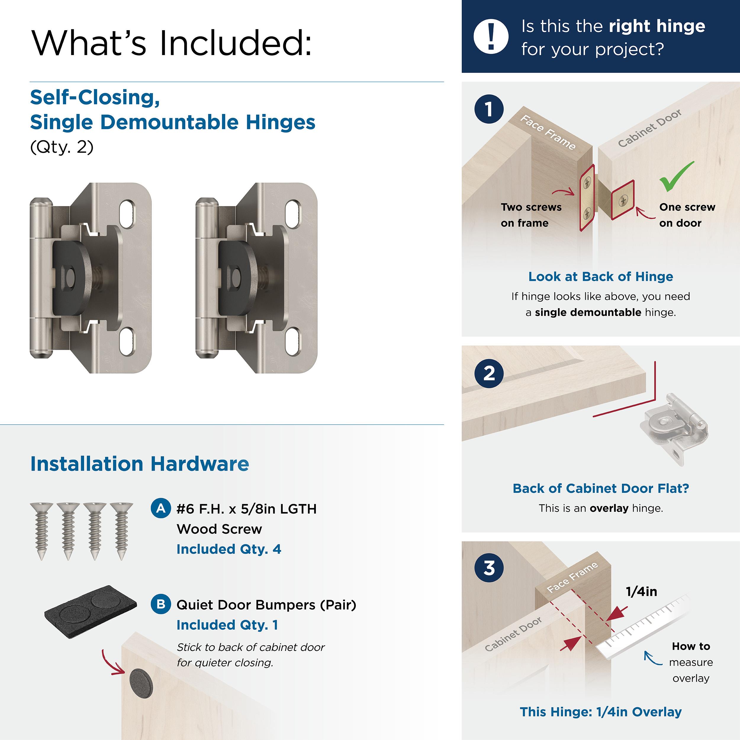 Amerock BPR8715G10 Cabinet-Hinges - View #4