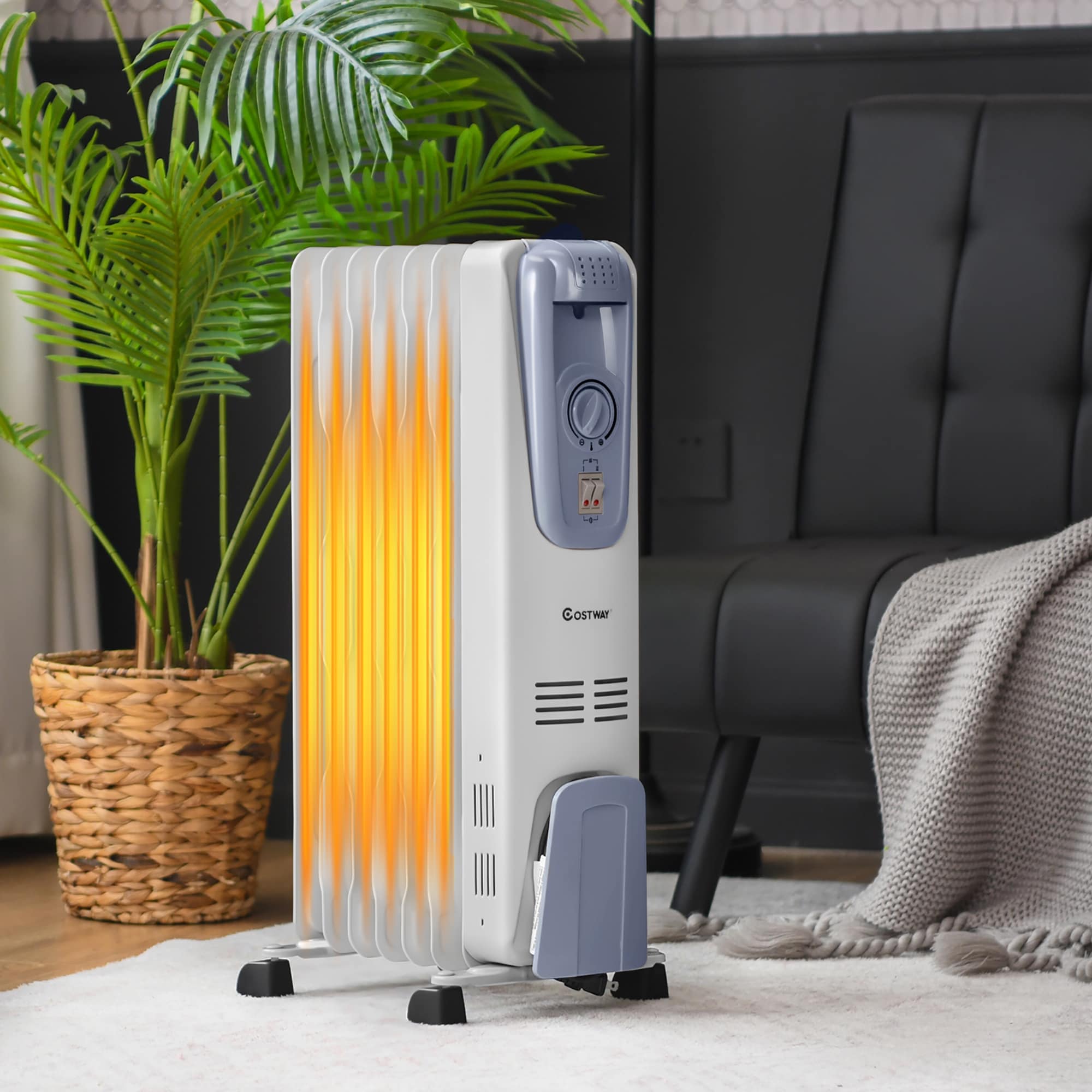 Costway SWL00033 Portable-Electric-Heat - View #2