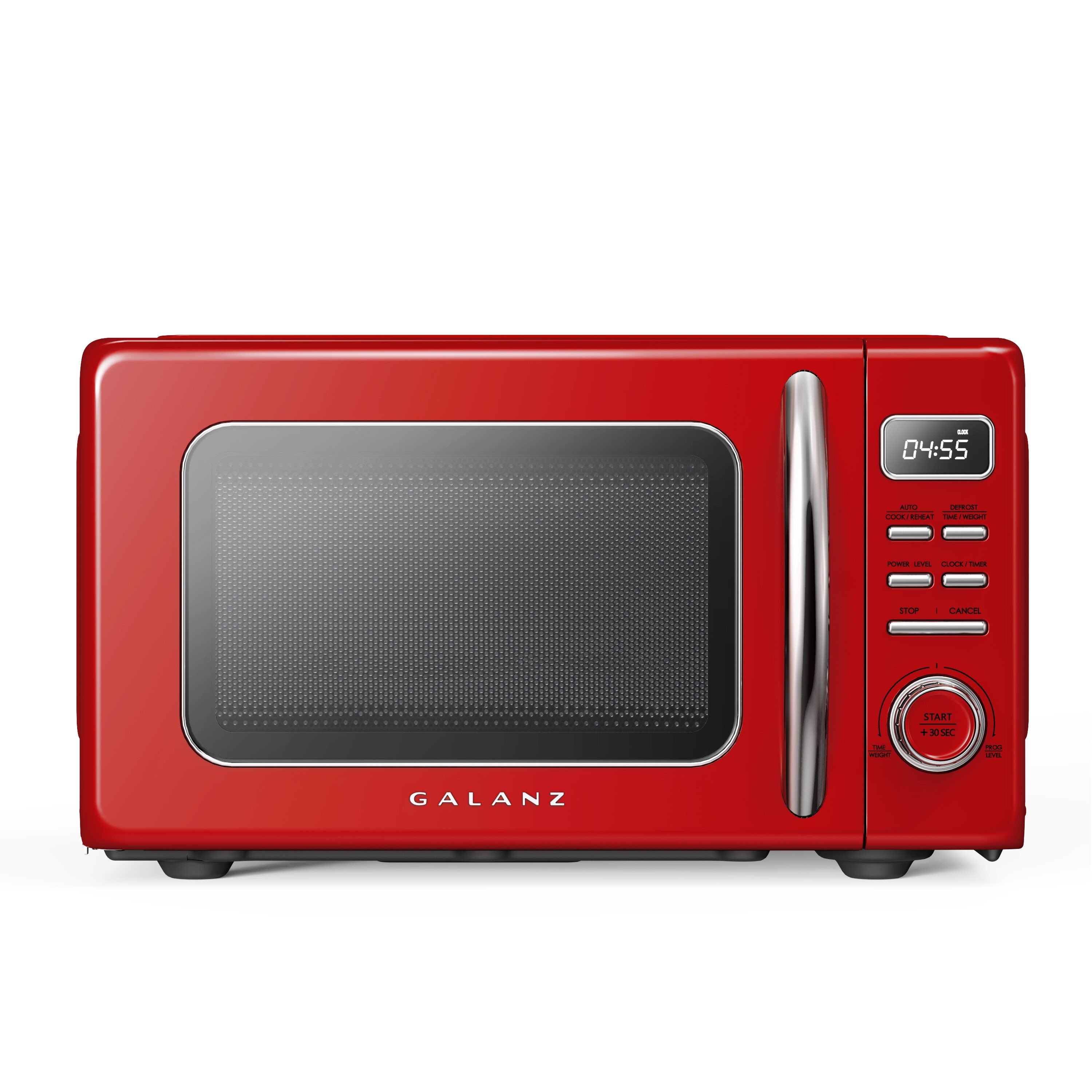 Galanz GLCMKZ07RDR07 0.7-cu ft Small (Less than 1.5-cu ft) 700 -Watt Countertop Microwave ( Red )
