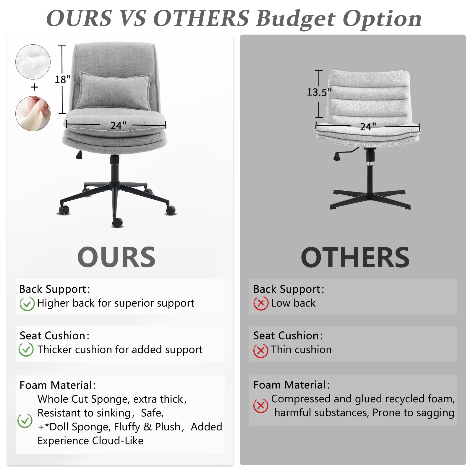 Winado LO1G98000085 Office-Chairs - View #3