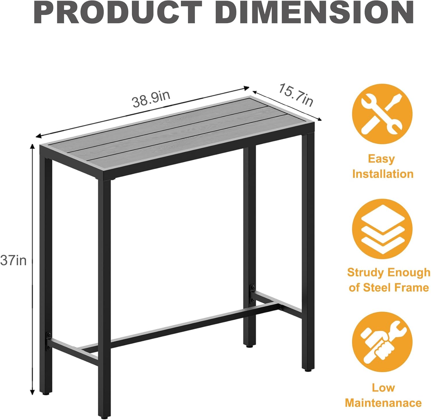 Qeetex LHF-DYQ-PPG-334LXX5M Patio-Dining-Sets - View #2