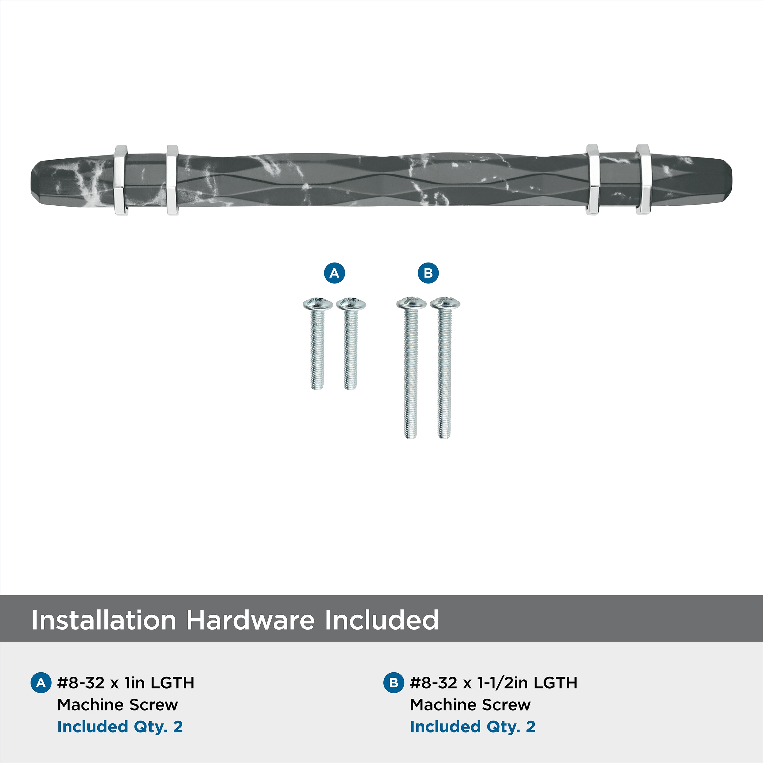 Amerock BP36649MBKPN Cabinet-Pulls - View #5