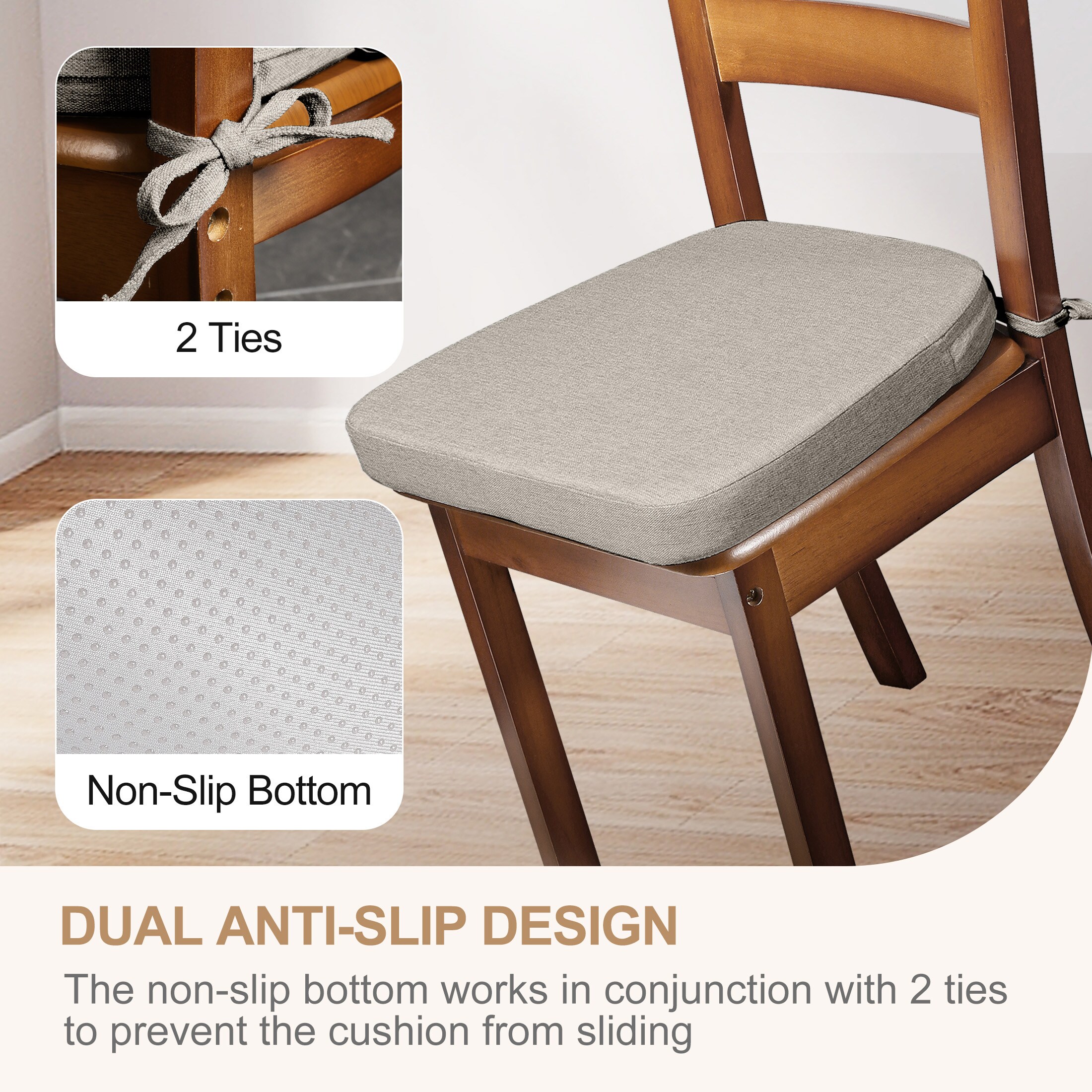AAAAAcessories LS-DCCLH-KAQIHUI-2P Indoor-Chair-Cushions - View #4