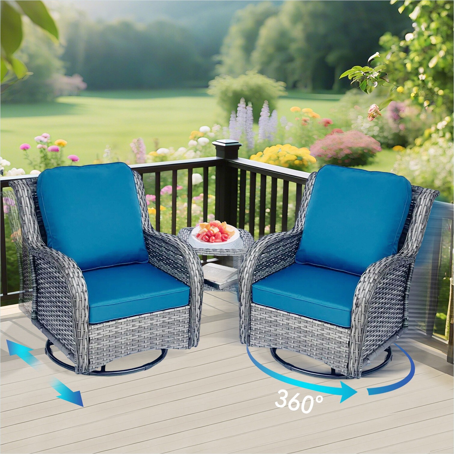SunJet JHW6SCV67V4V Patio-Conversation-Sets - View #4