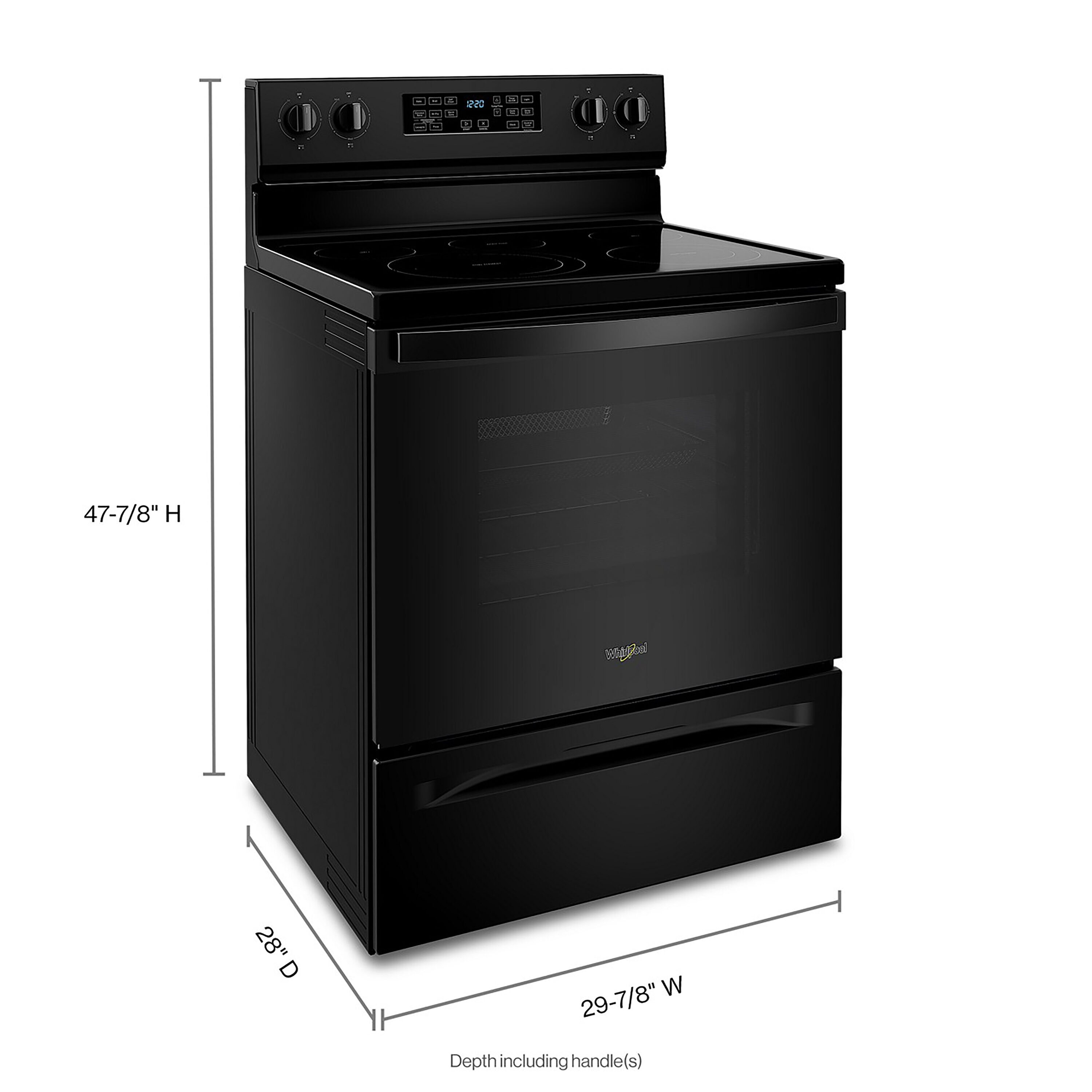 Whirlpool WFE550S0LB Freestanding-Electric-Ranges - View #7