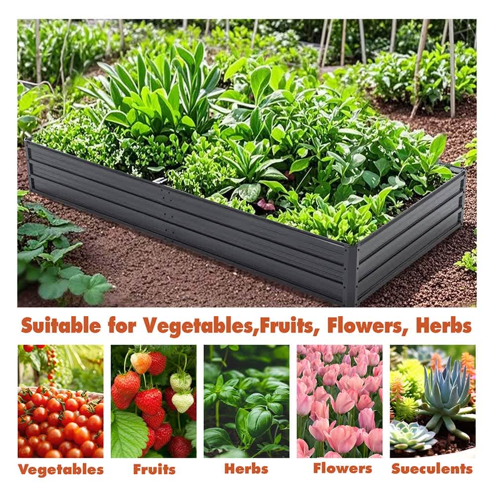 JUJABU ZJGARDENBED KIT-5 Raised-Garden-Beds - View #3