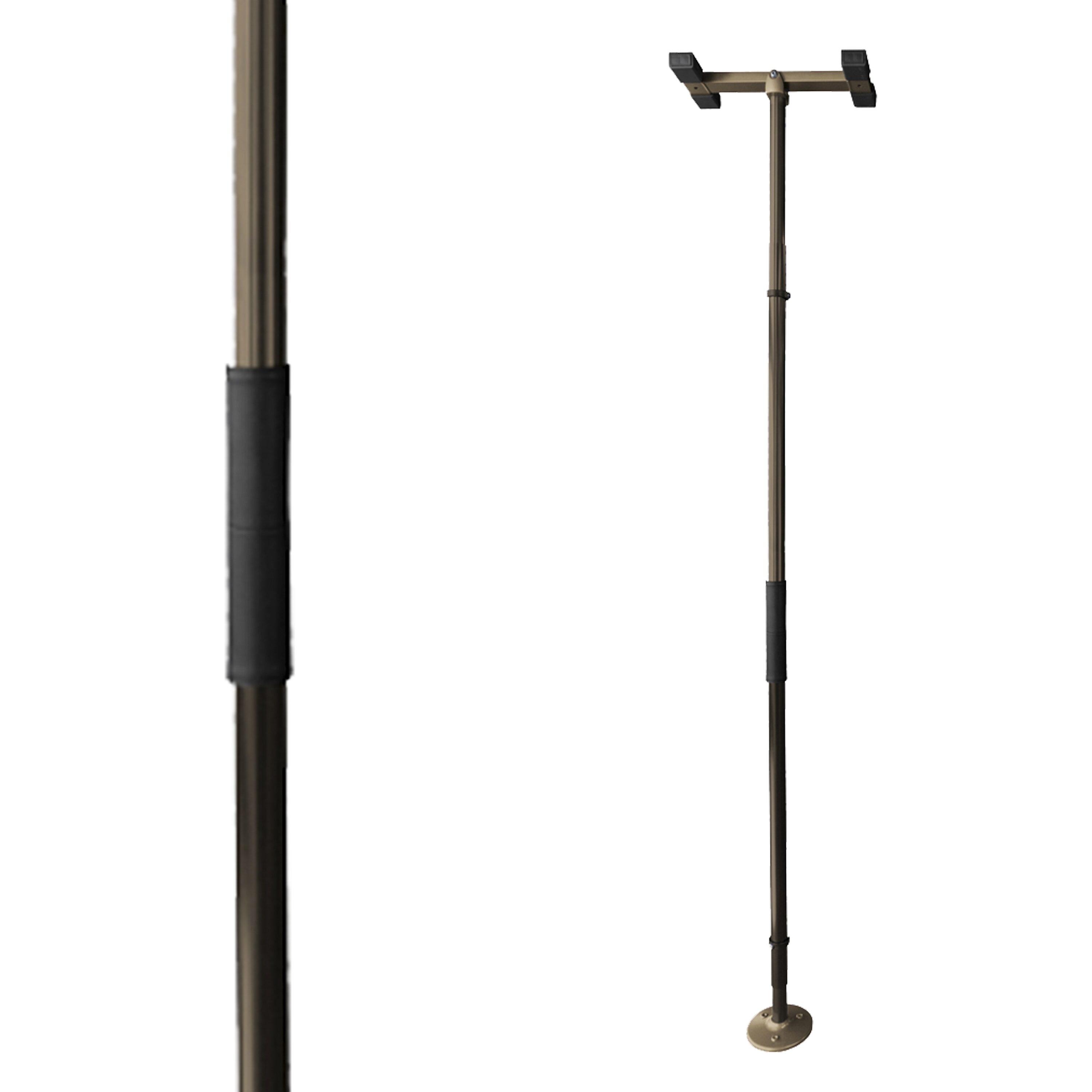 Stander Wonder Pole Premium Bronze Floor to Ceiling Transfer Pole for Flat and Vaulted Ceilings (300 lb Weight Capacity)