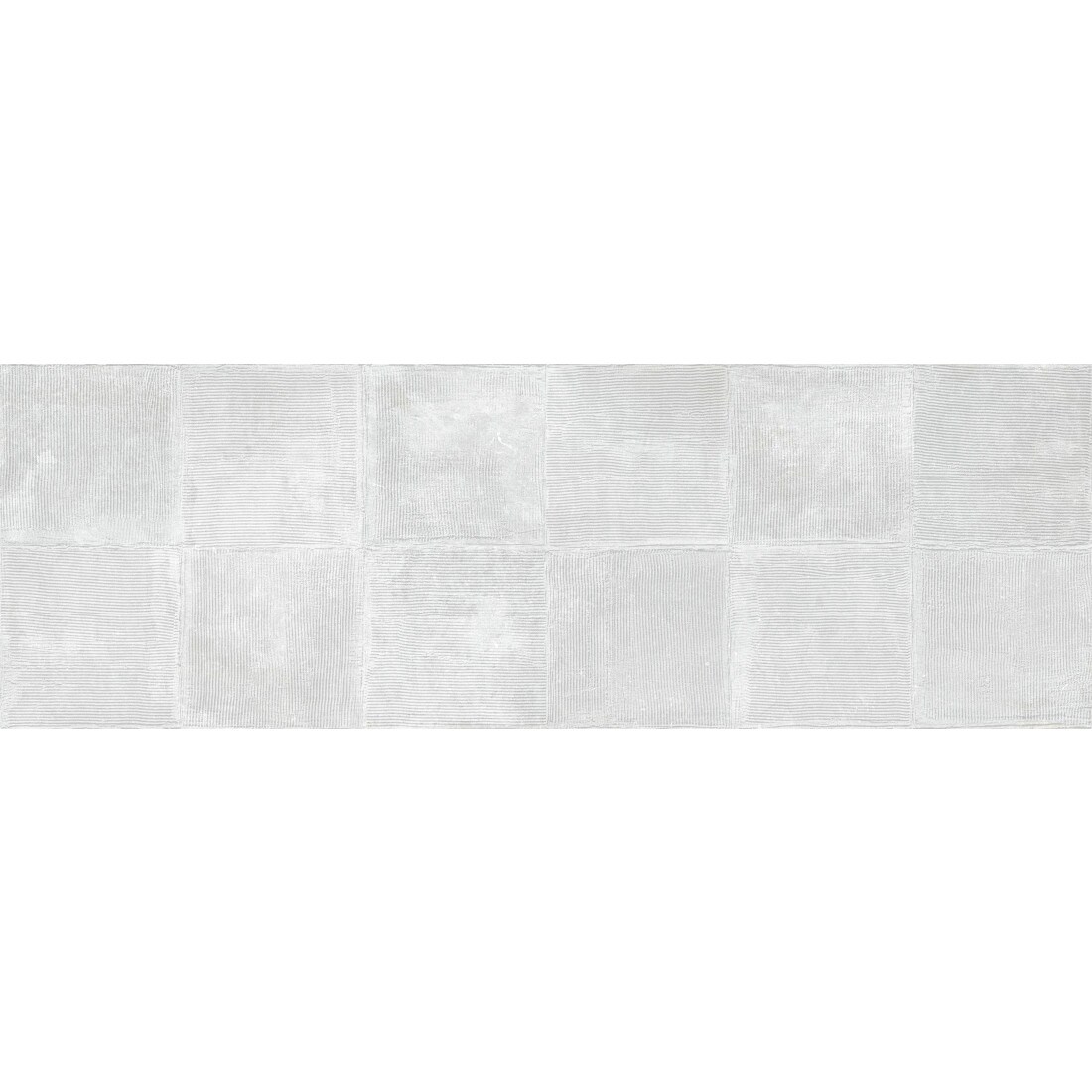 Emser W61SYNEPLWH1647 Synergy White Plaster 16-in x 32-in Multi-finish Ceramic Patterned Wall Tile (15.396-sq. ft/ Carton)
