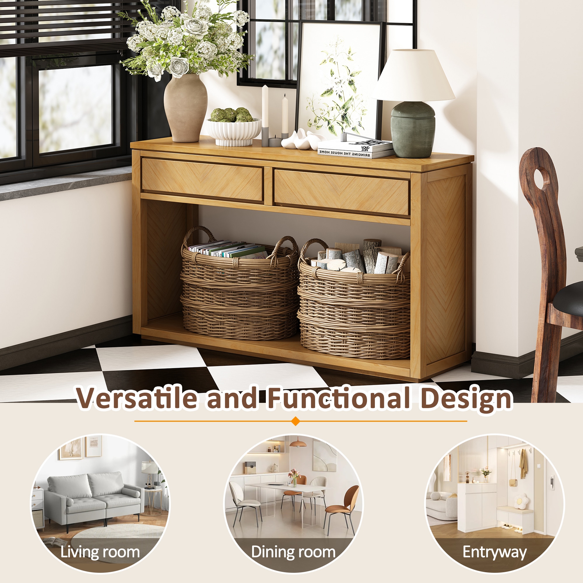 ModernLuxe N715P235096N Console-Sofa-Tables - View #5