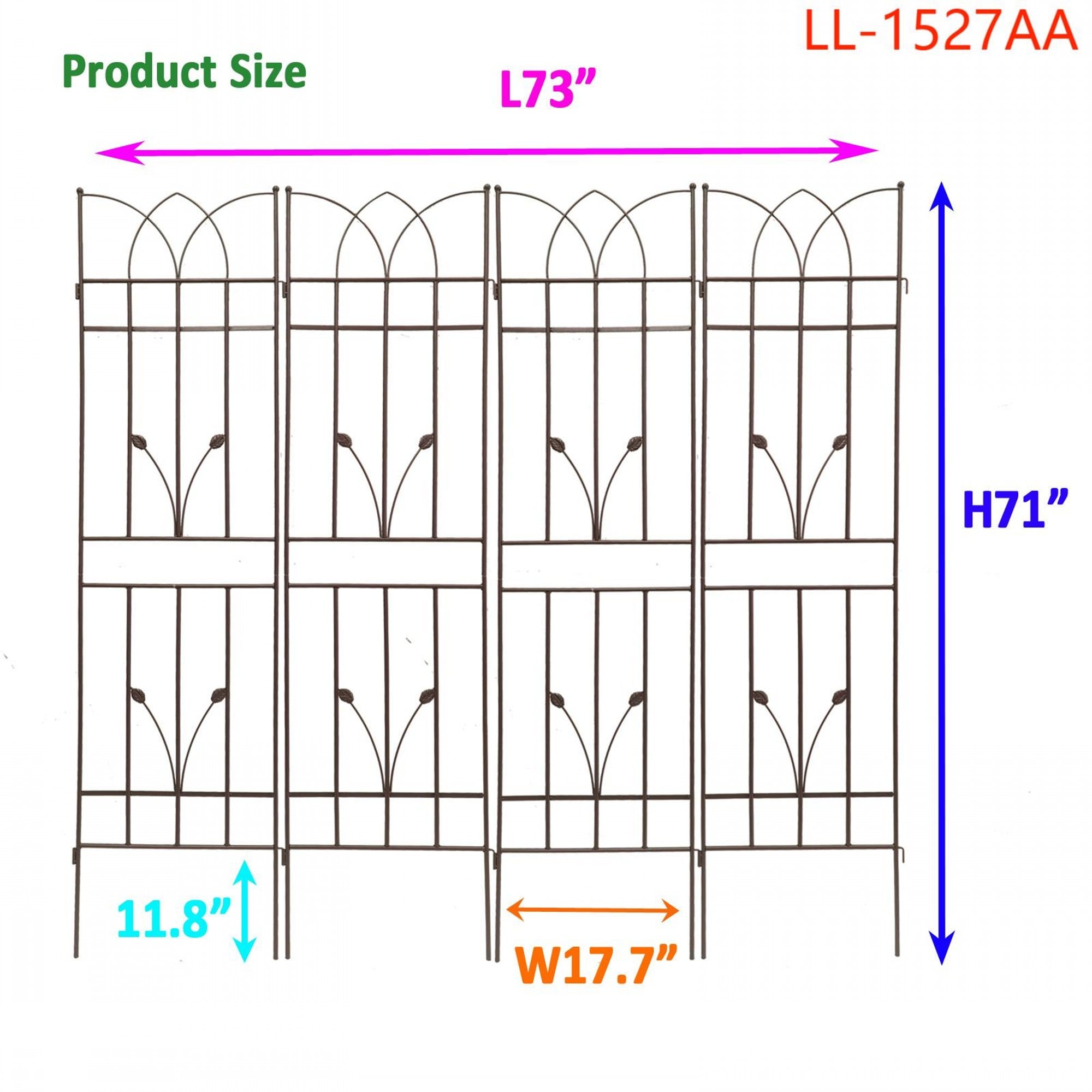 Yiekholo LL-1527AA Garden-Trellis - View #4