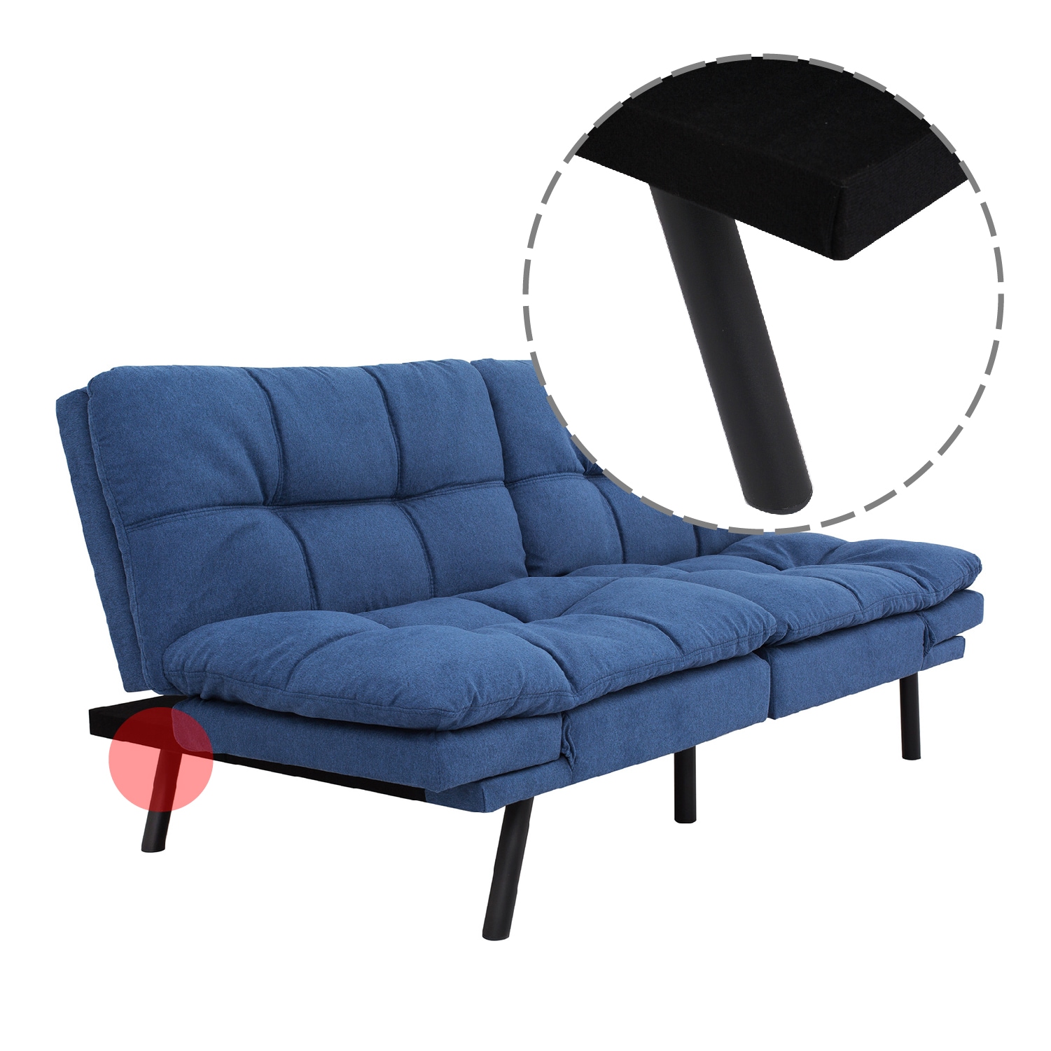 Sumyeg BC-267 BLUE futons - View #4
