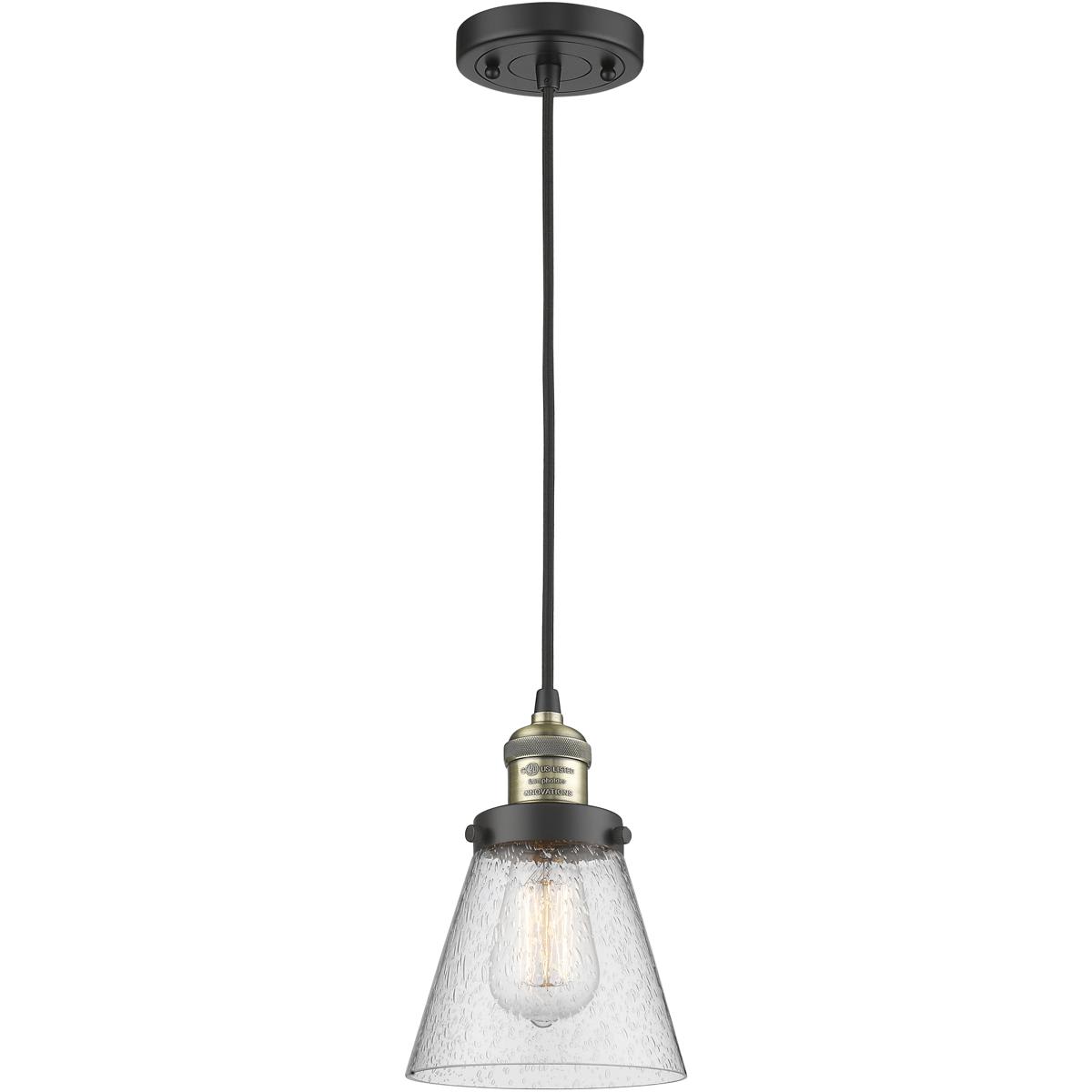 Innovations Lighting 1353784 201C-BAB-G64 Franklin Restoration Cone Mini Pendant