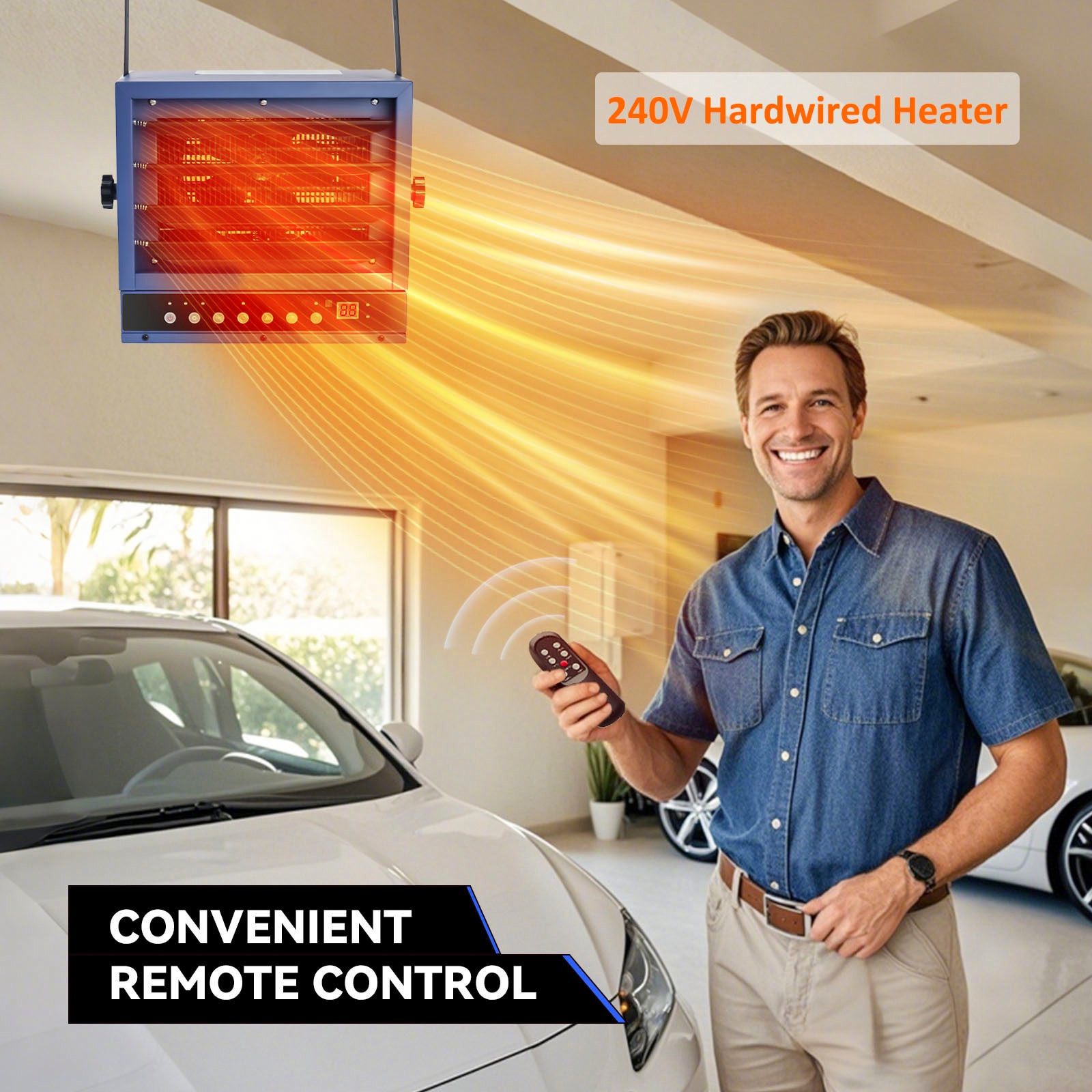TEMPWARE TW7500ER-EC Electric-Garage-Heaters - View #5