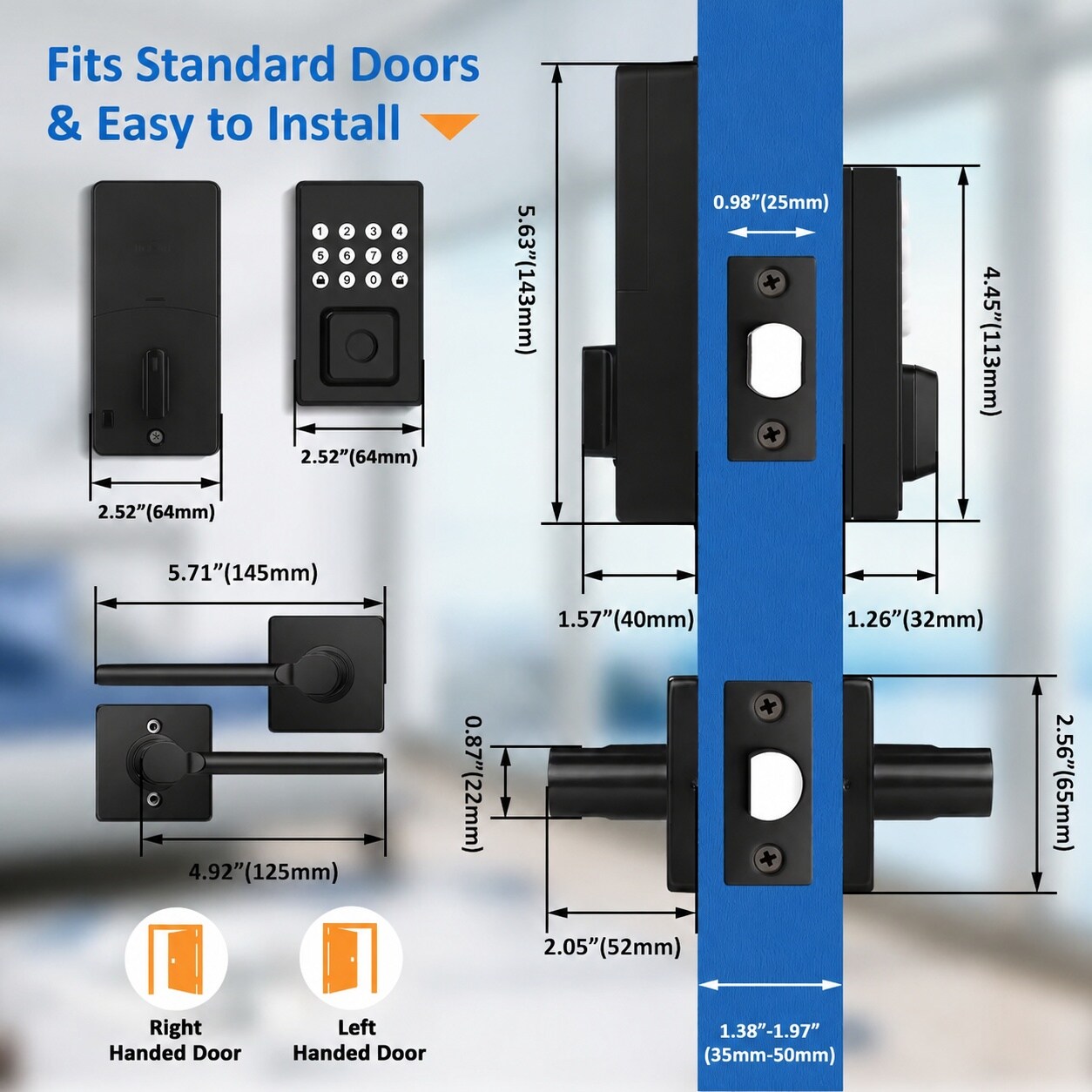 UUDULY LUU0803U386 Floor-Wall-Safes - View #7
