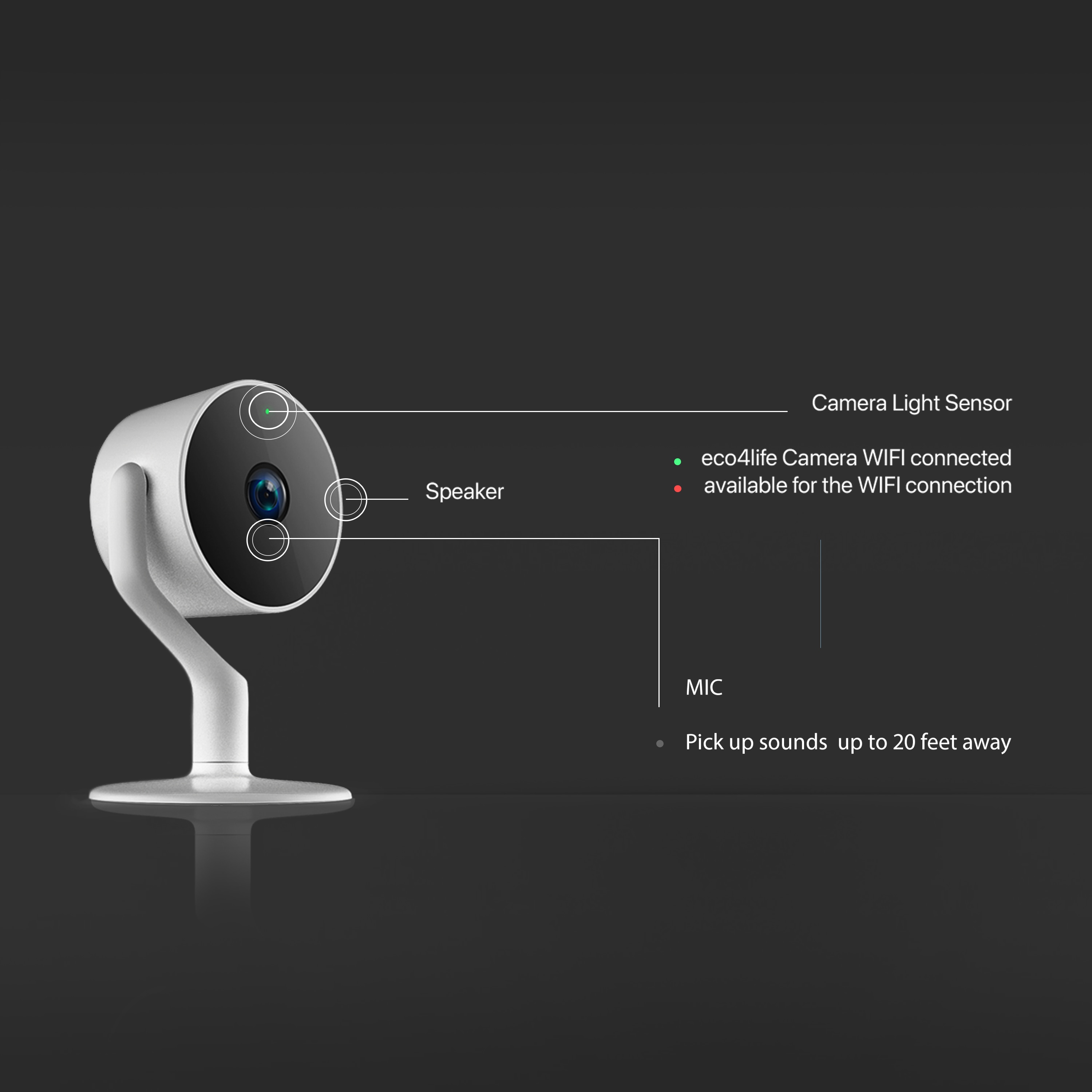 eco4life SC-RIPC-8C Security-Cameras - View #3