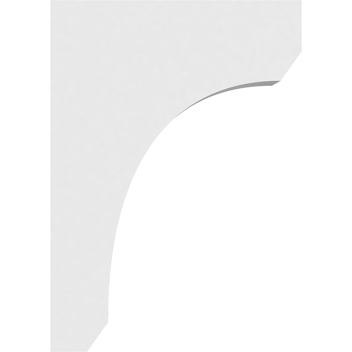 Ekena Millwork CORP03X10X14LGY corbels - View #3