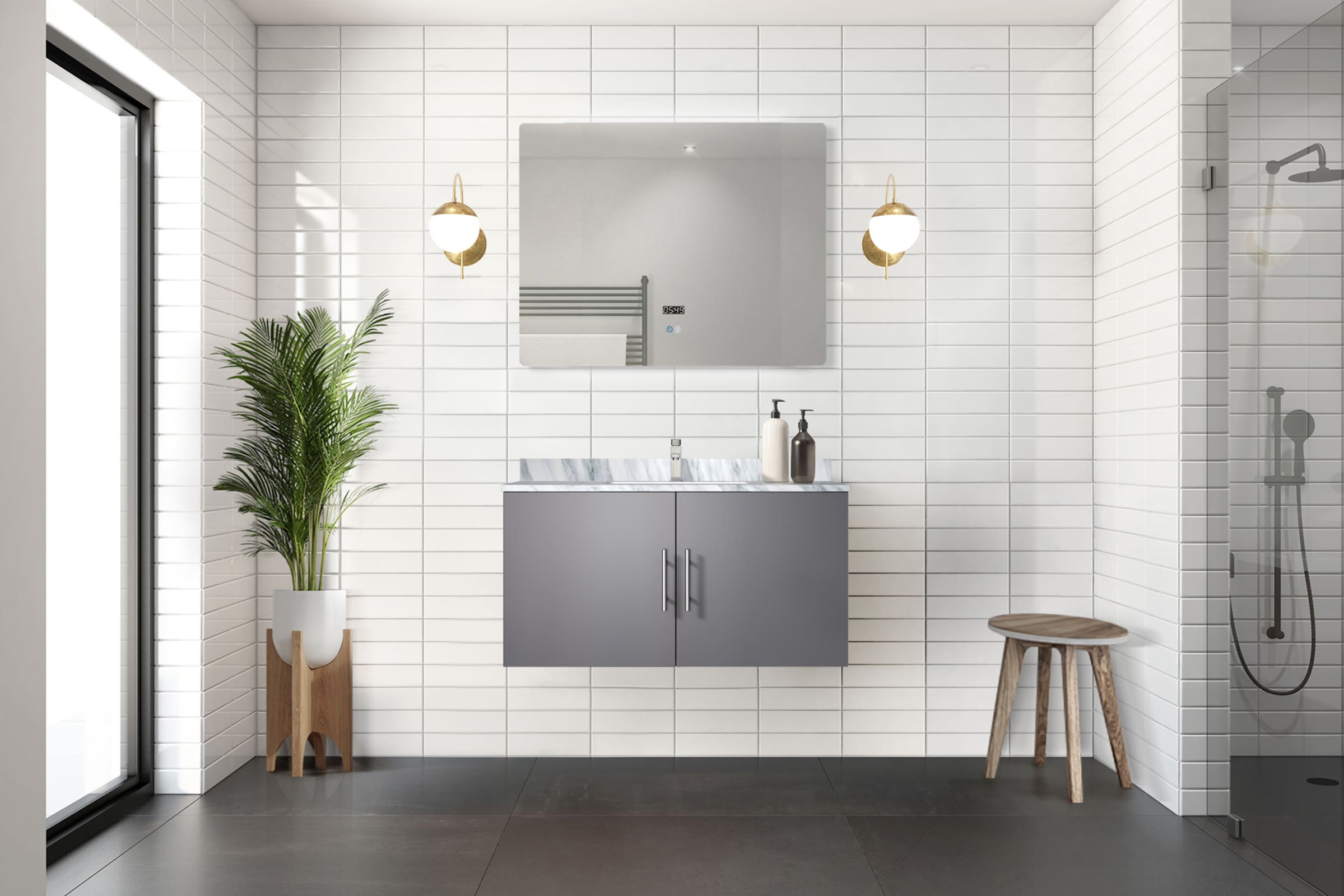 Lexora LVG36SB110 Bath-Vanity-Combo - View #8