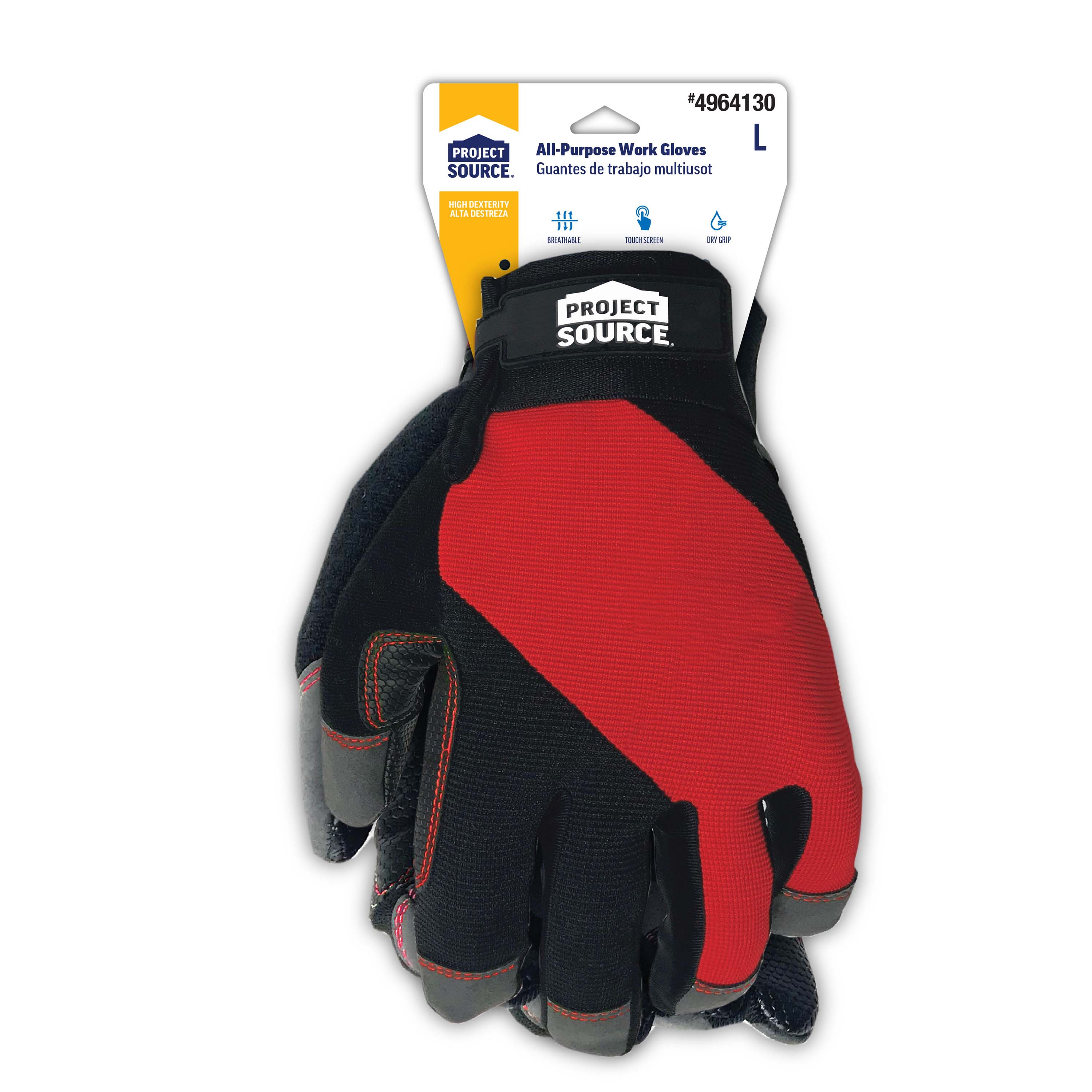 Project Source HG-3955L Work-Gloves - View #3